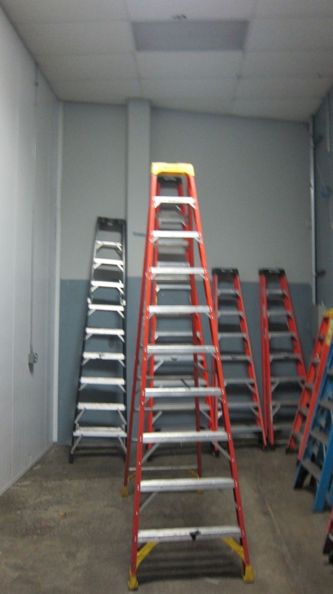 Werner Ladder | One (1) Werner 10' Ladder (Red) | MODEL# | SERIAL# | * Skidding and load out at