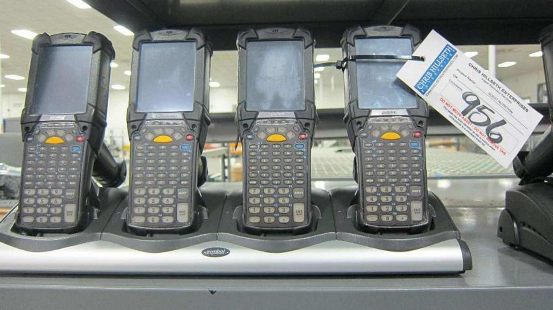 Motorola | 4 Barcode Scanners w/ Chargers | MODEL# MC9190 | SERIAL# | * Skidding and load out at