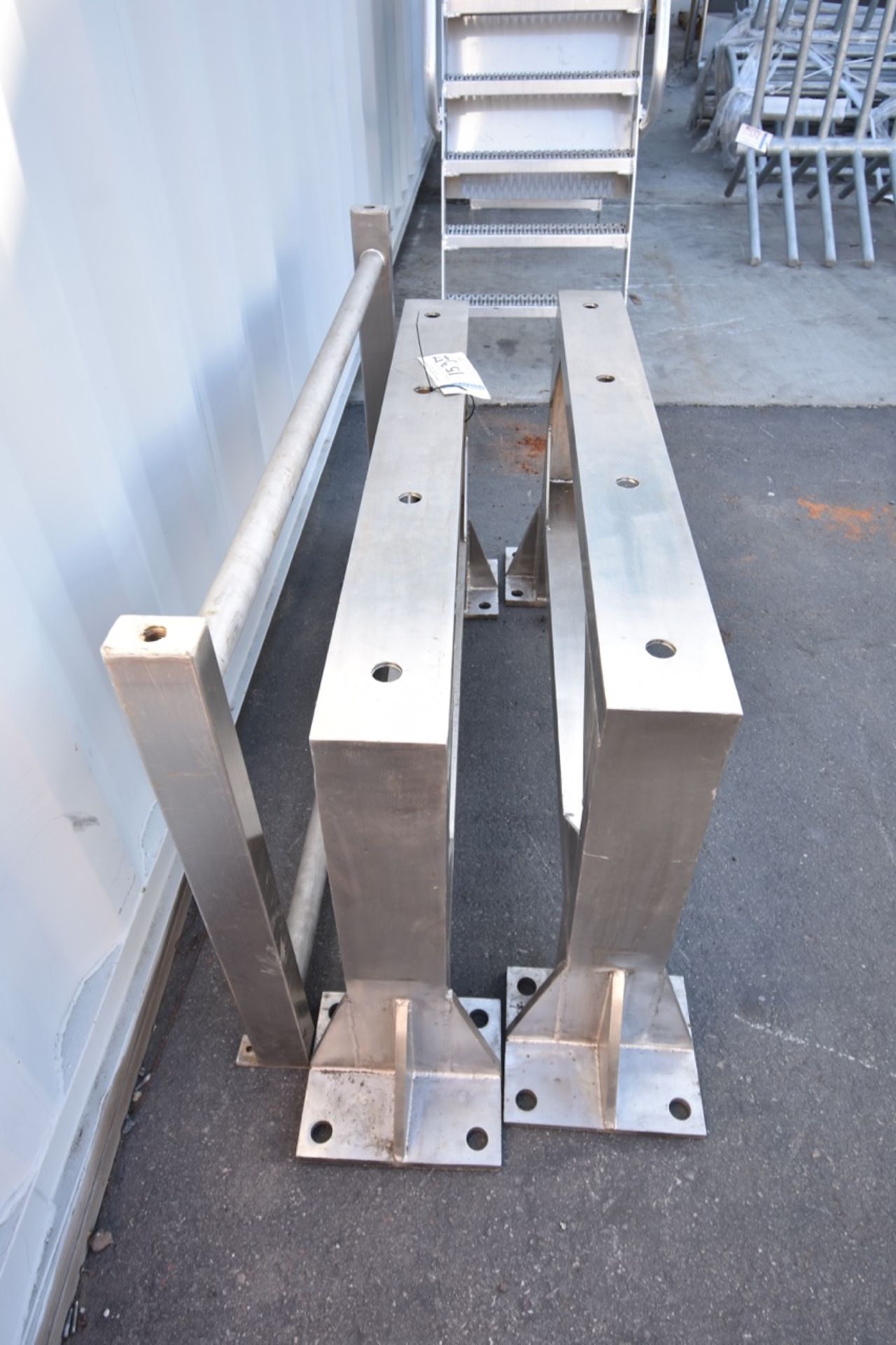 | Misc. Stainless frame stand, parts/ materials | MODEL# | SERIAL# | * Skidding and load out at - Image 2 of 3