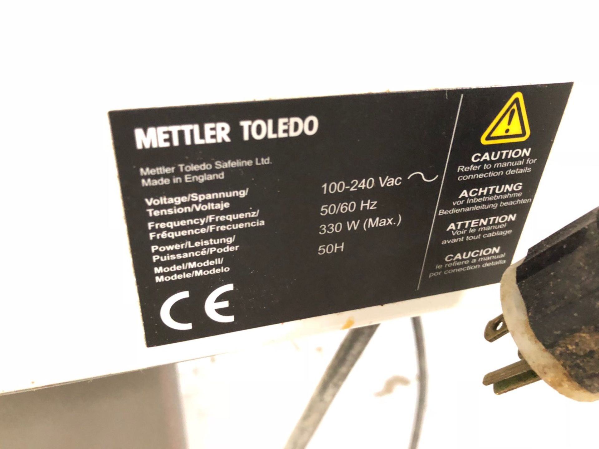 Mettler Toledo Fall through metal detector. | Mettler Toledo Fall through metal detector. Model 50H. - Image 2 of 3