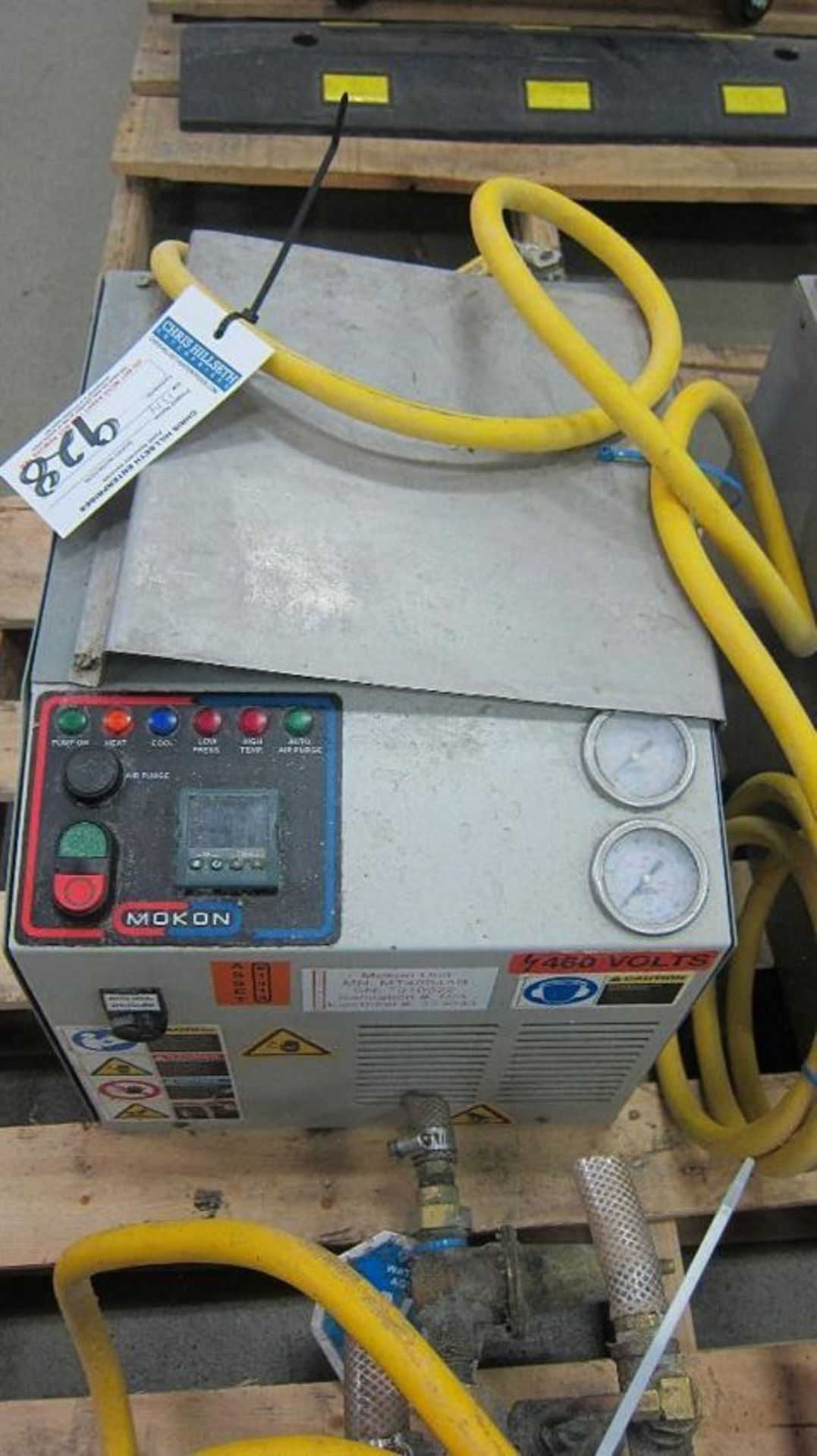 MOKON MANUFACTURE | PORTABLE CHILLER. TEMPERATURE CONTROLLER. | MODEL# MT4004AB | SERIAL#