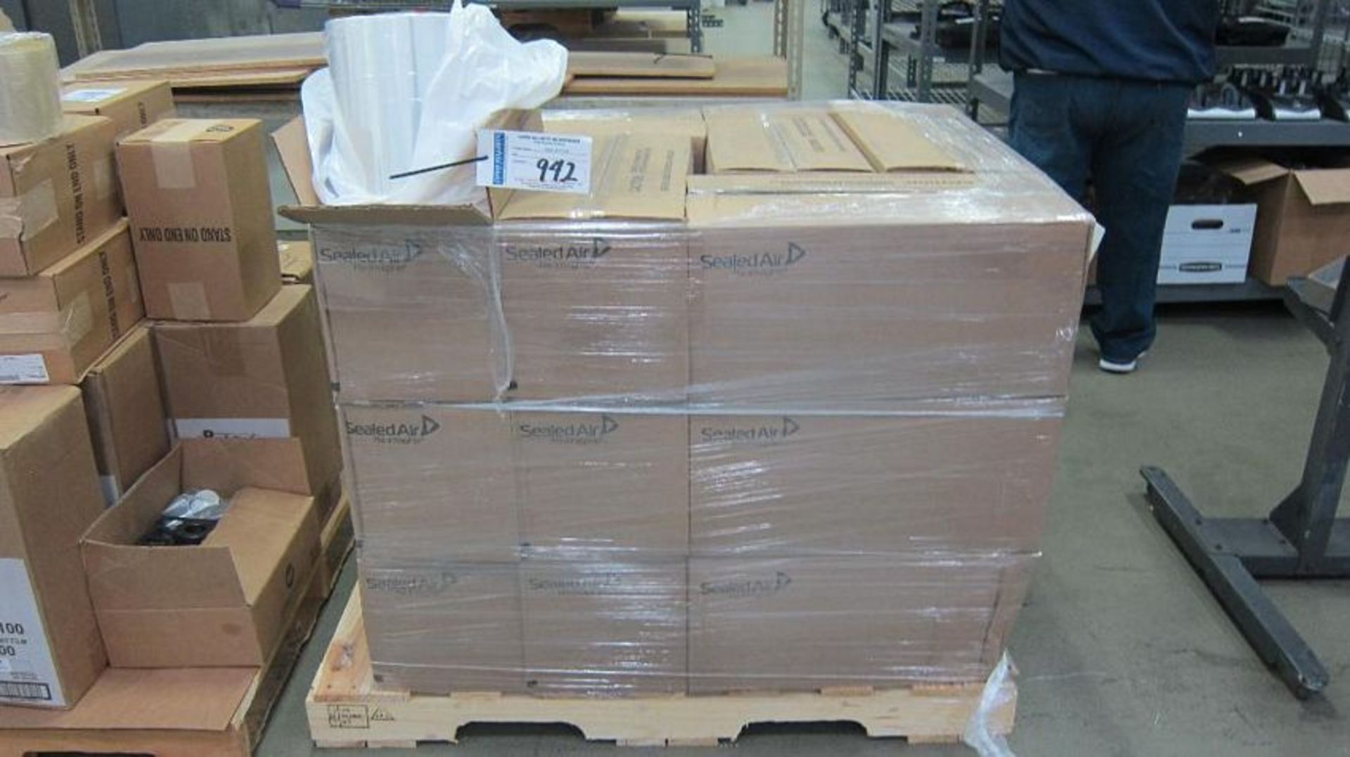 Reimagine | Sealed Air Film. 20in x 4770ft. 55 Gauge. (18 Boxes on Pallet) | MODEL# | SERIAL# | * - Image 2 of 2