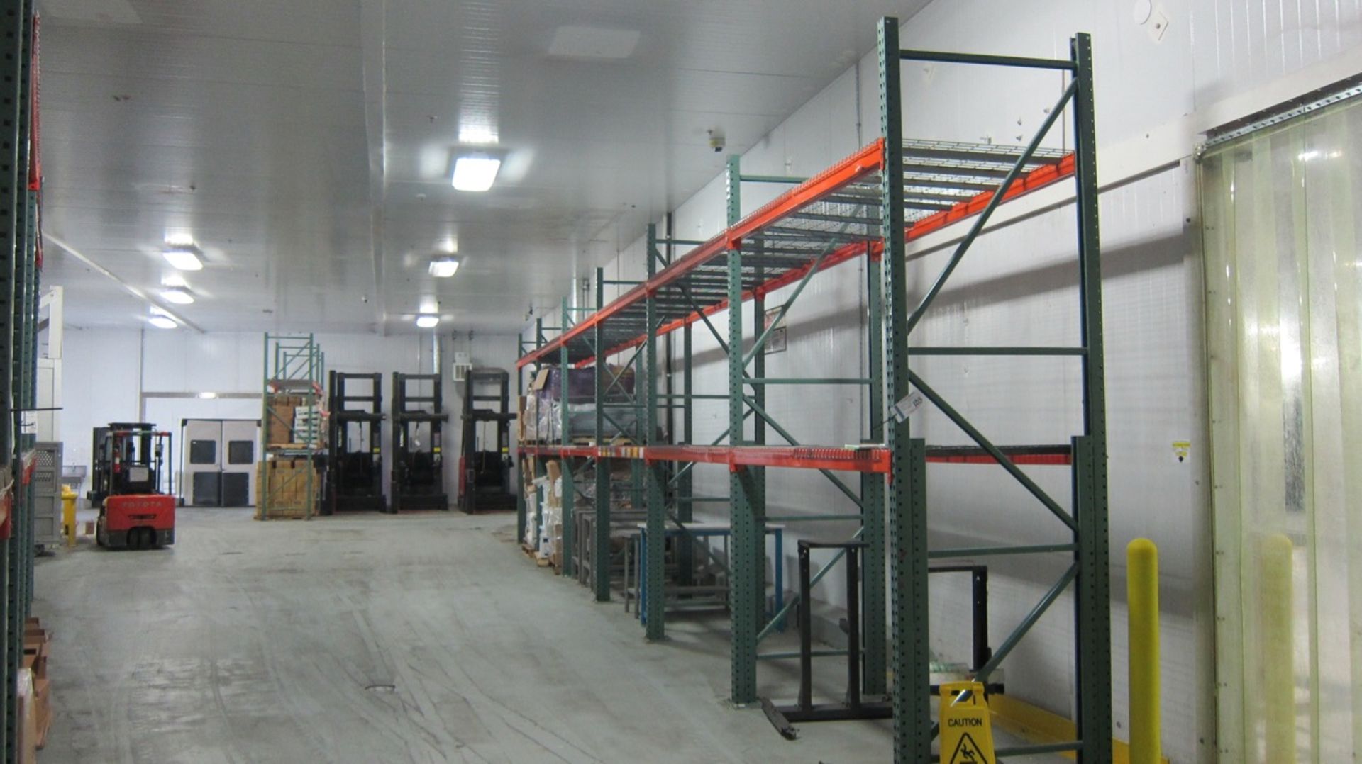 | Thirteen (13) sections of pallet racking | MODEL# | SERIAL# | * Skidding and load out at market - Image 2 of 3