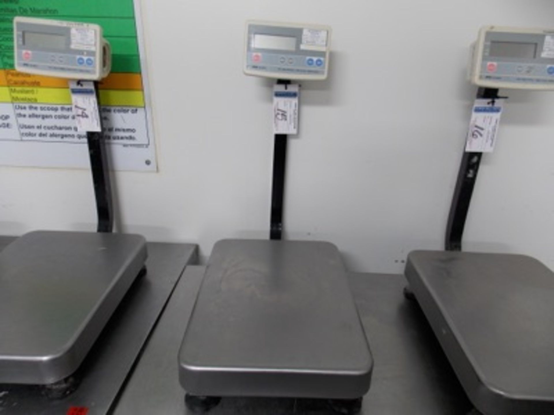 150 Lb Capacity Scale | Digital Platform Scale, 150lb. Cap Scale I.D. MB03 | MODEL# FG-60KAL | - Image 3 of 3