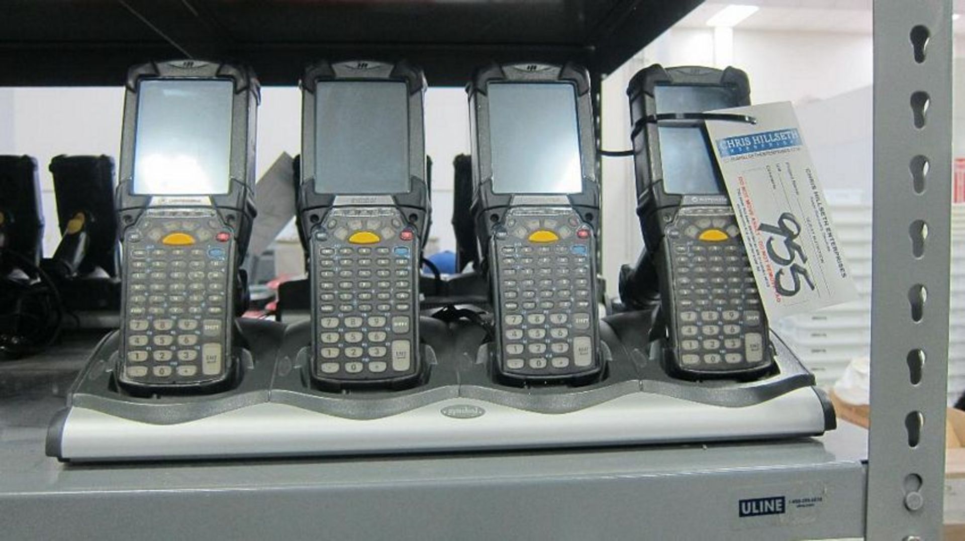 Motorola | 4 Barcode Scanners w/ Chargers | MODEL# MC9190 | SERIAL# | * Skidding and load out at