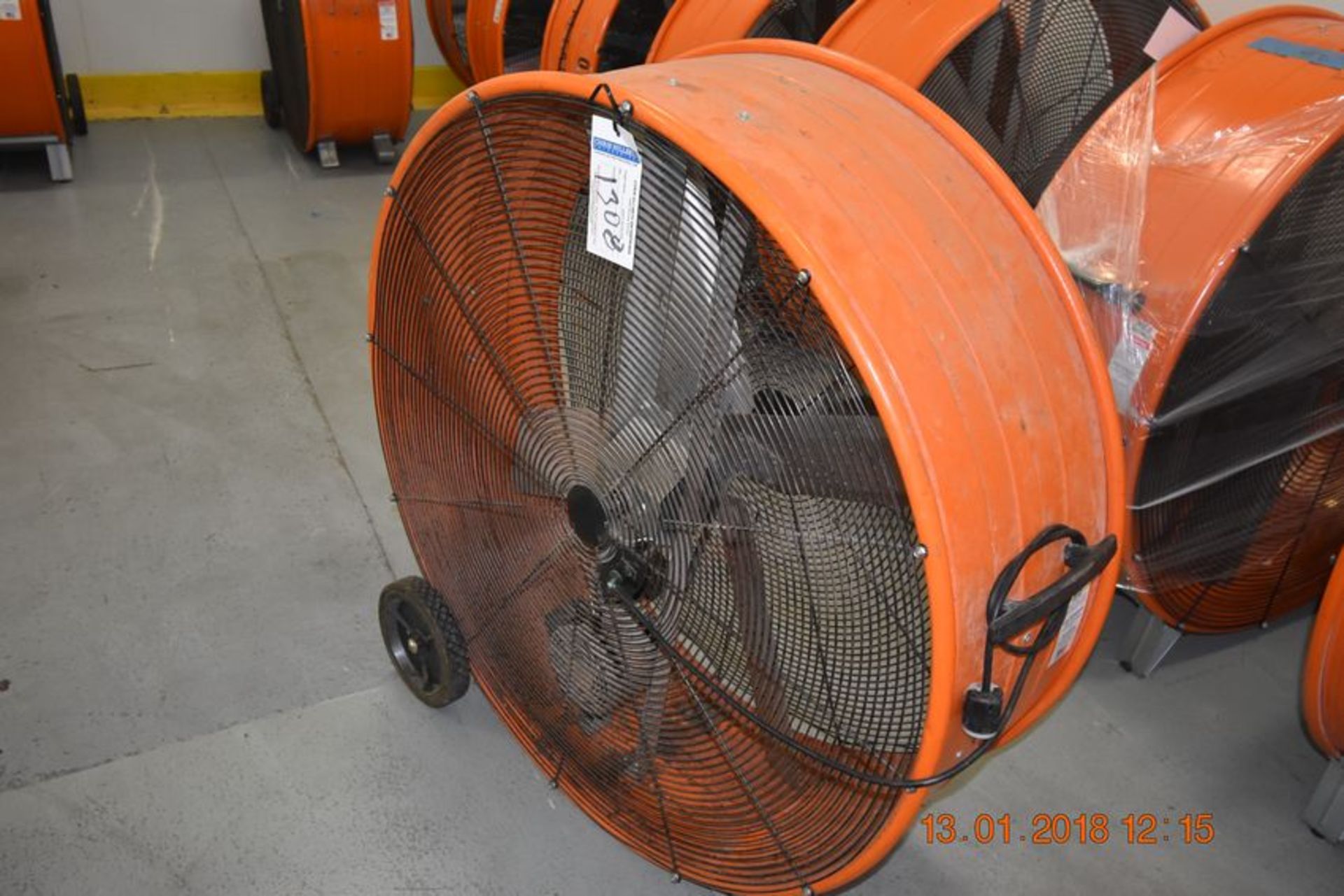 TPI | Industrial Air Mover | MODEL# | SERIAL# | * Skidding and load out at market rate will be