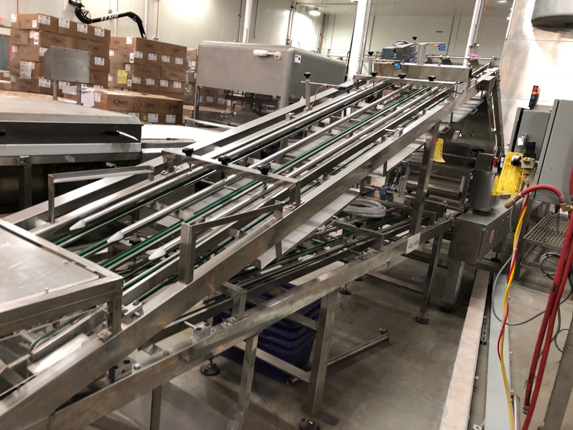 All food Wafer Splitting Conveyor | All food Wafer Splitting Conveyor. Part of bulk bid lot 255A.