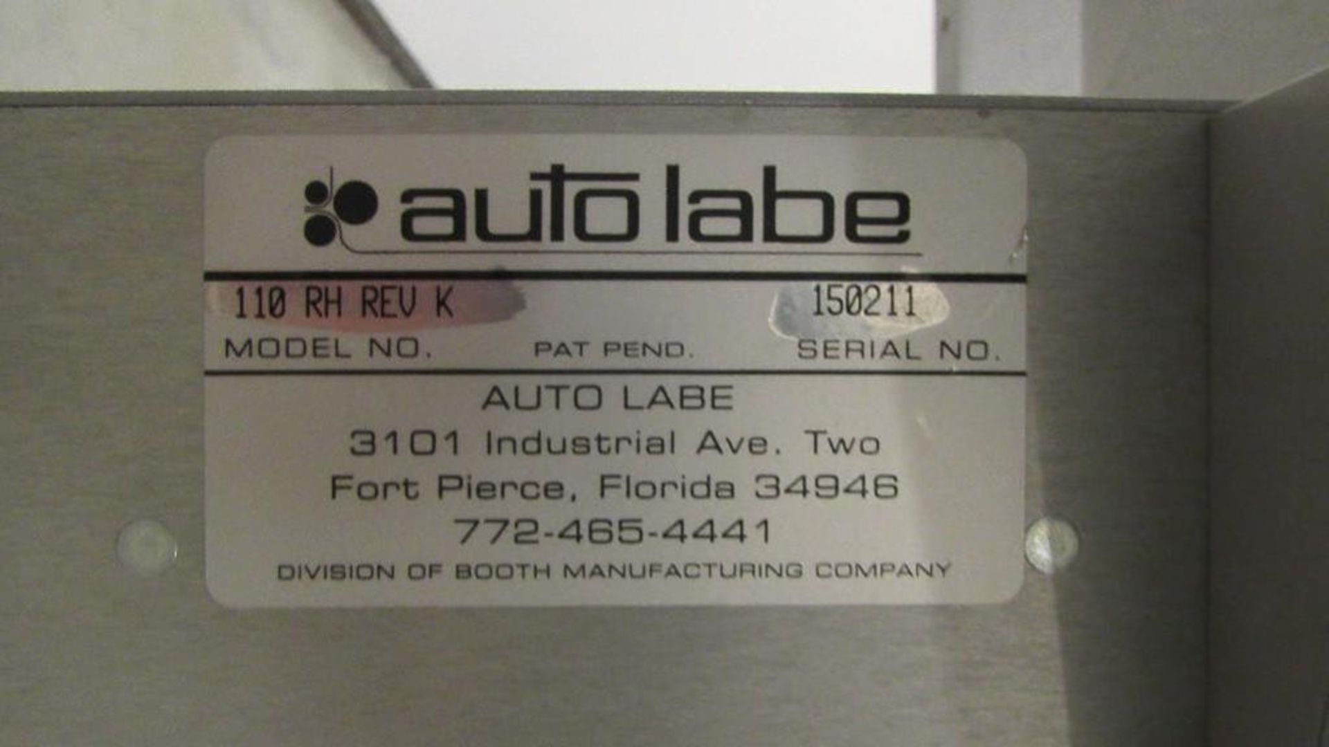 Autolabe Labeler - Image 8 of 8