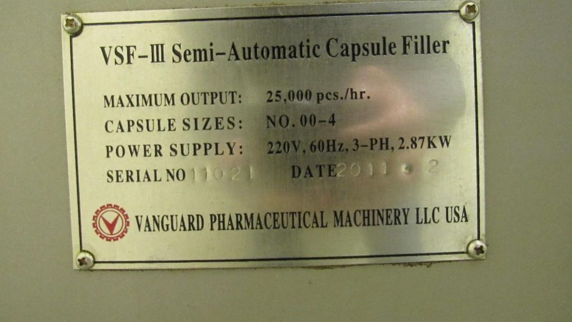 Vanguard Semi Automatic Capsule Filler - Image 6 of 13