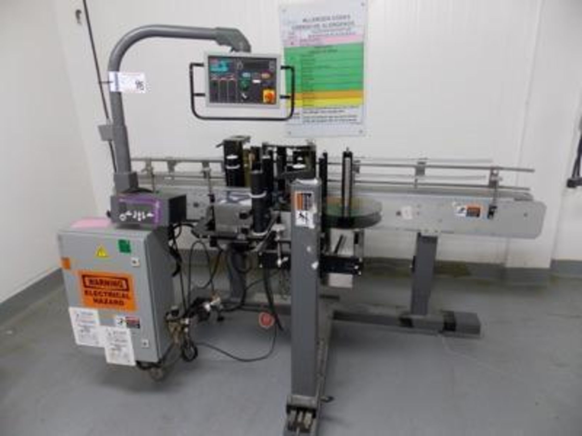 Southern California Packaging Equip. Inline Labeler