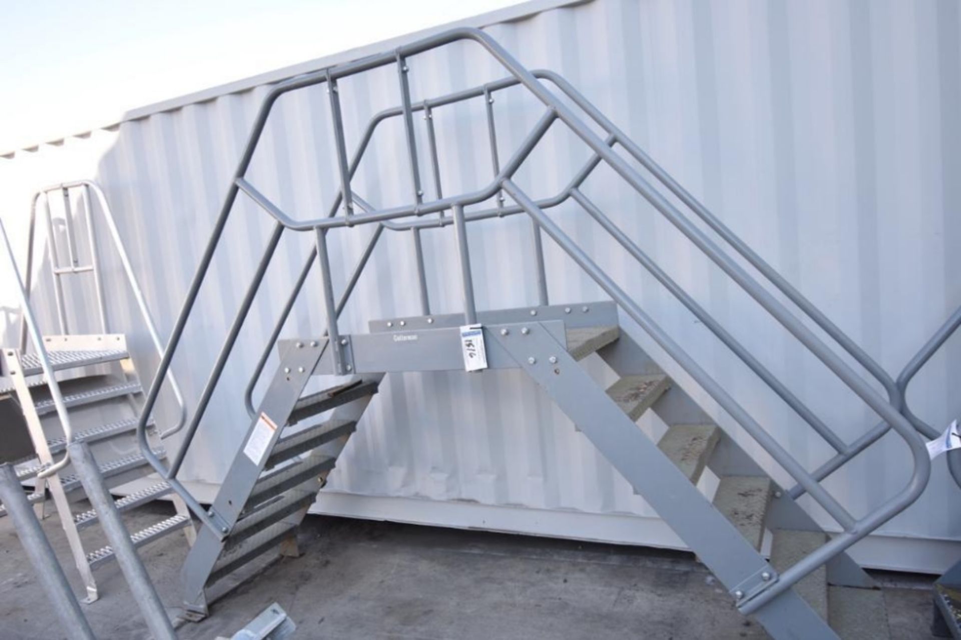 Cotterman cross over steel stairs c