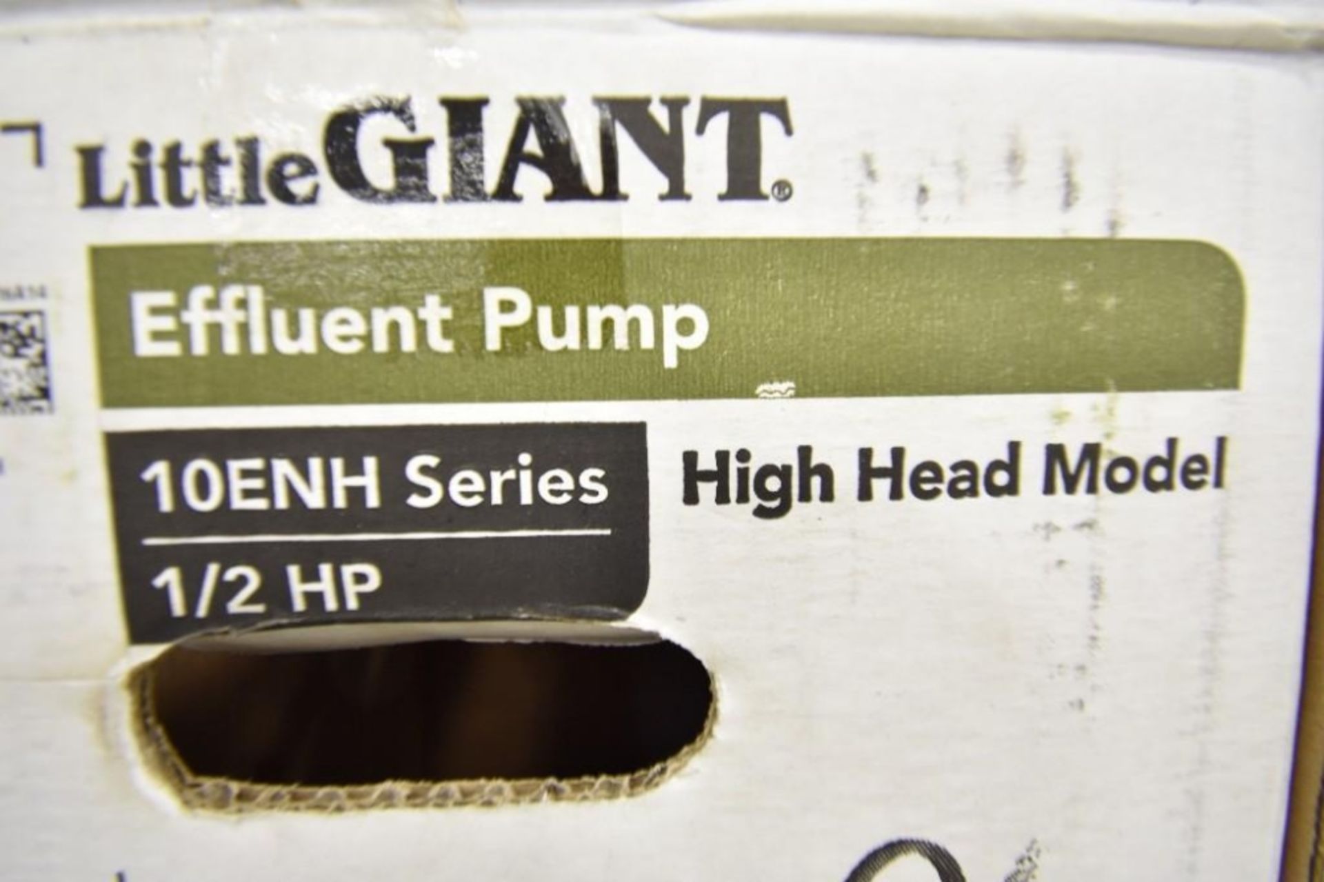 Little Giant Effluent Pump. High Head Model. Series 10ENH, 1/2hp - Image 7 of 8