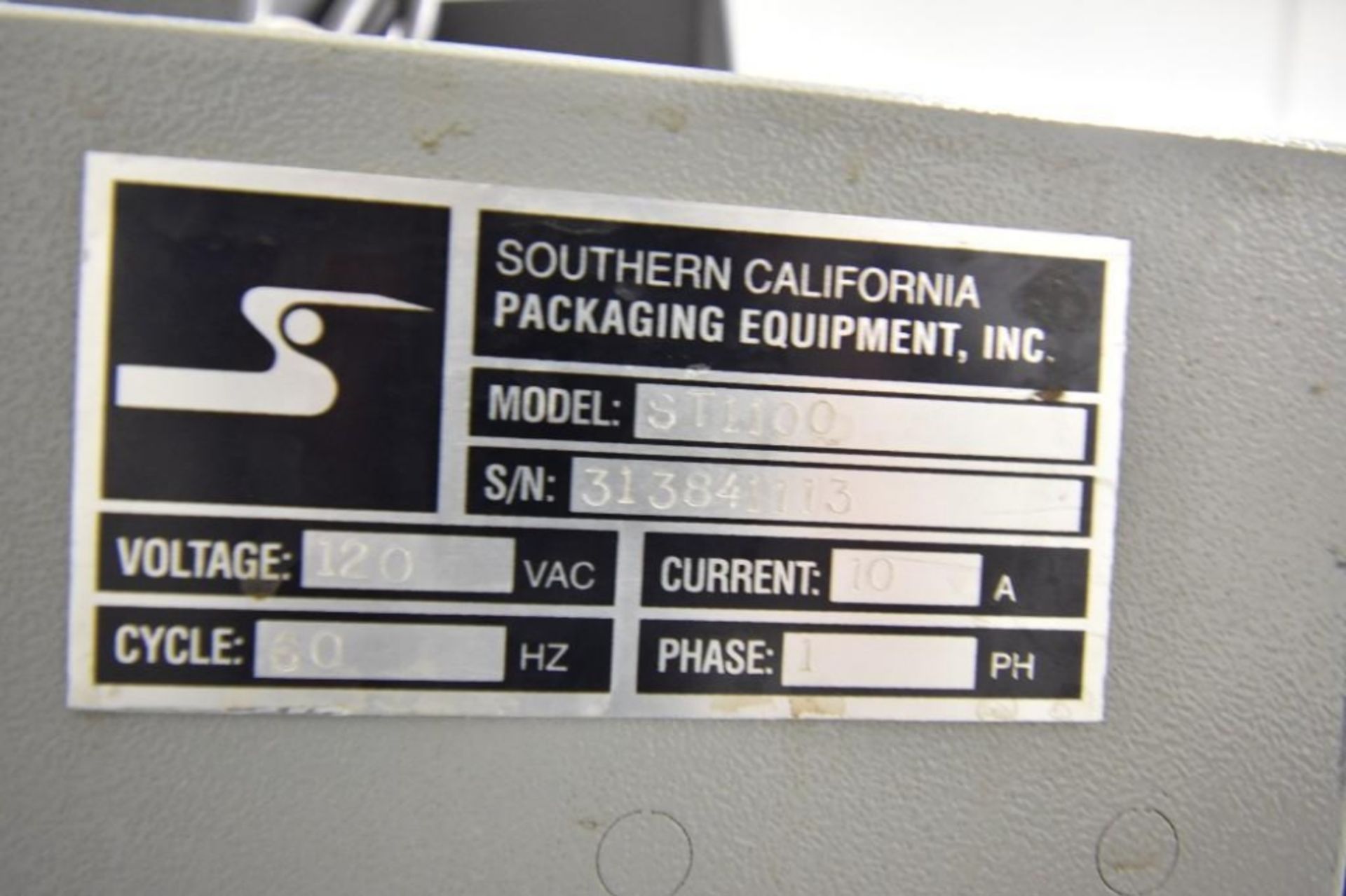 Southern California Packaging Equip. Inline Labeler - Image 2 of 26