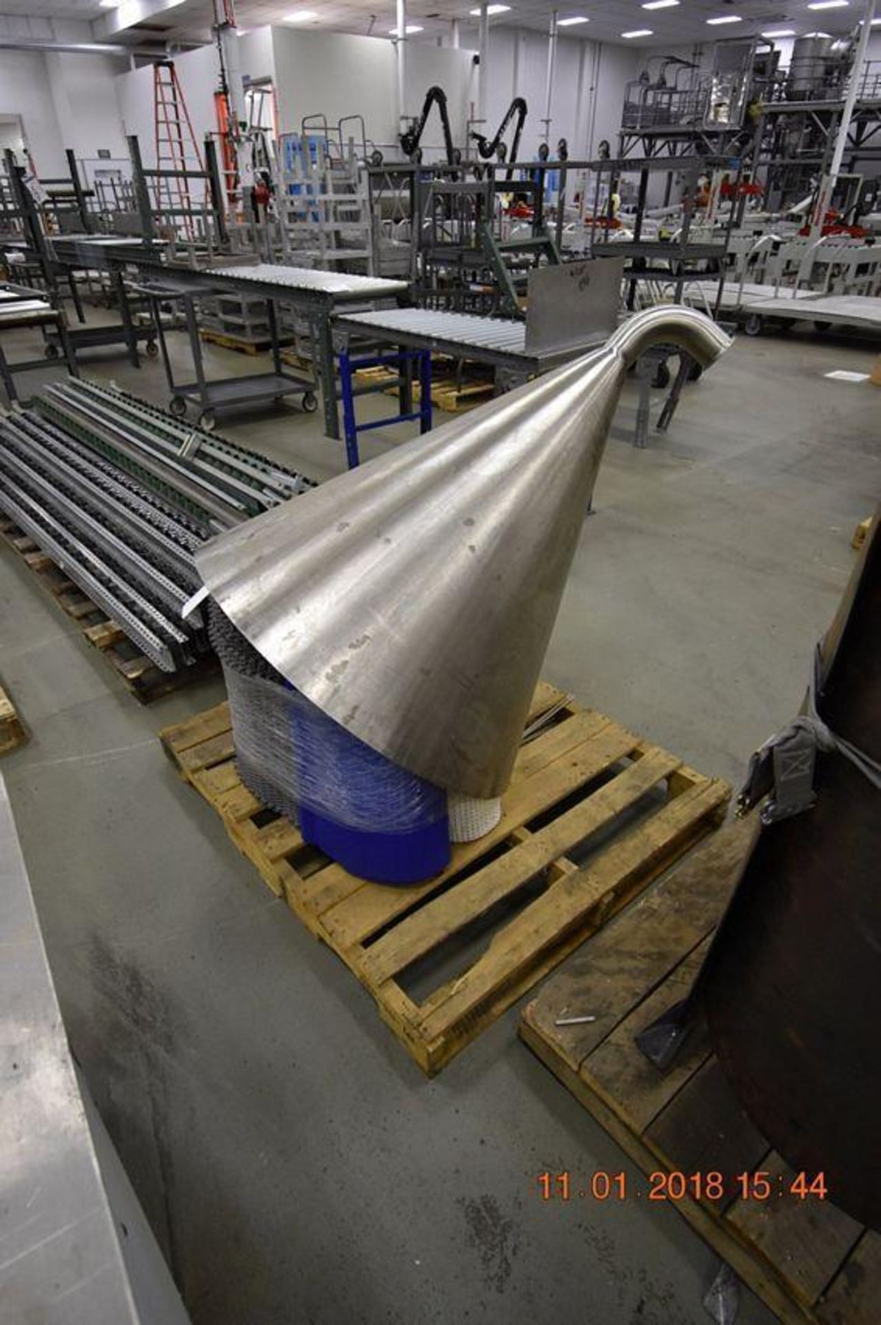 Sheet Metal/Conveyor belt 48" "x10' - Image 3 of 4