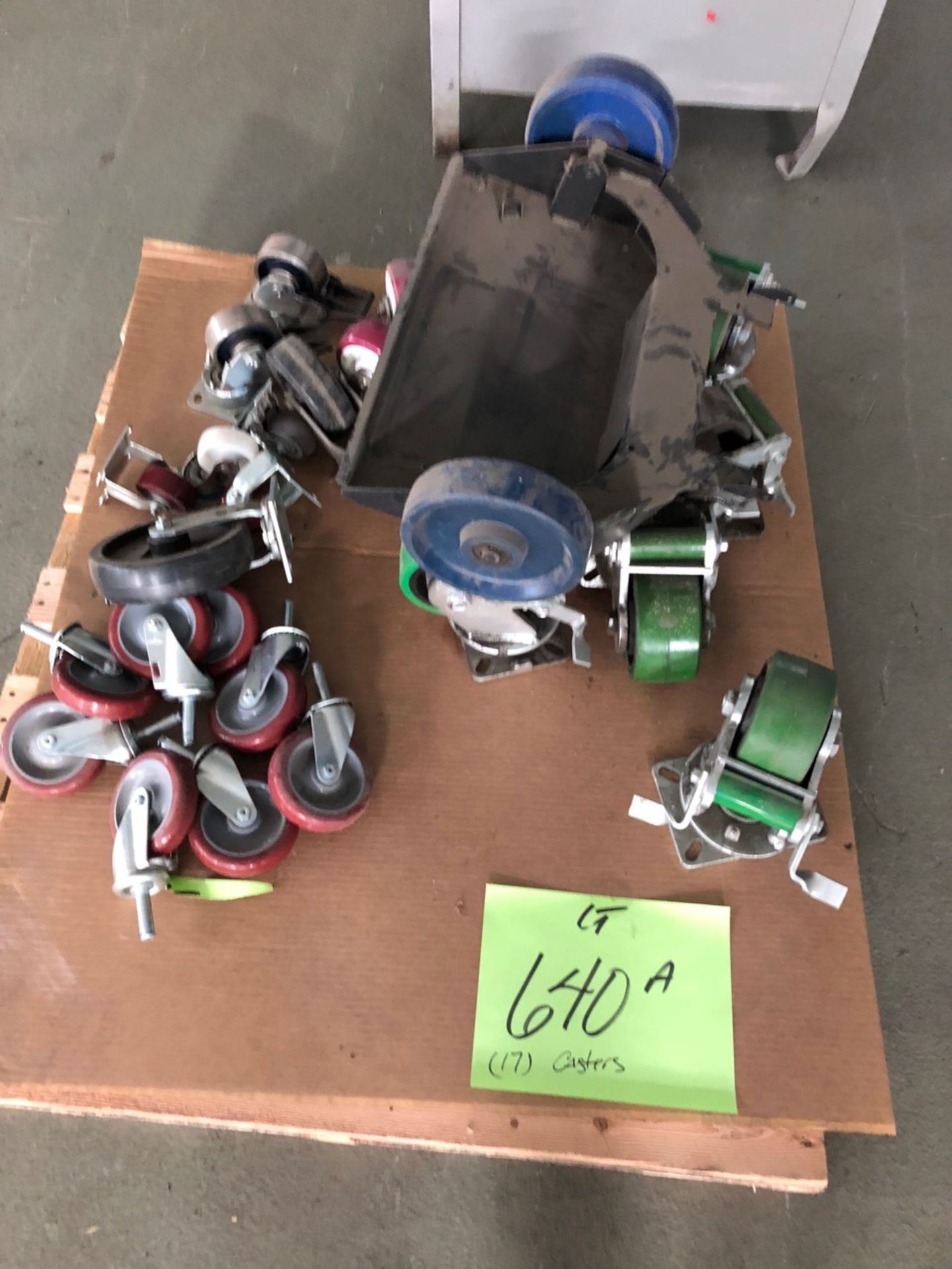 Pallet of Casters