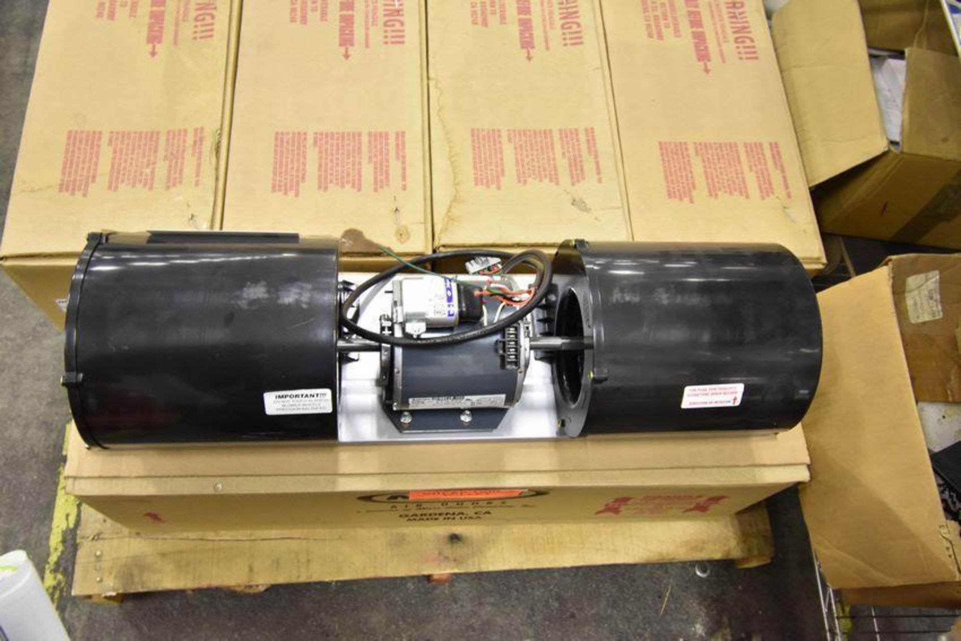 Lot of Two (2) Mars Air Door Blowers Model STD2108