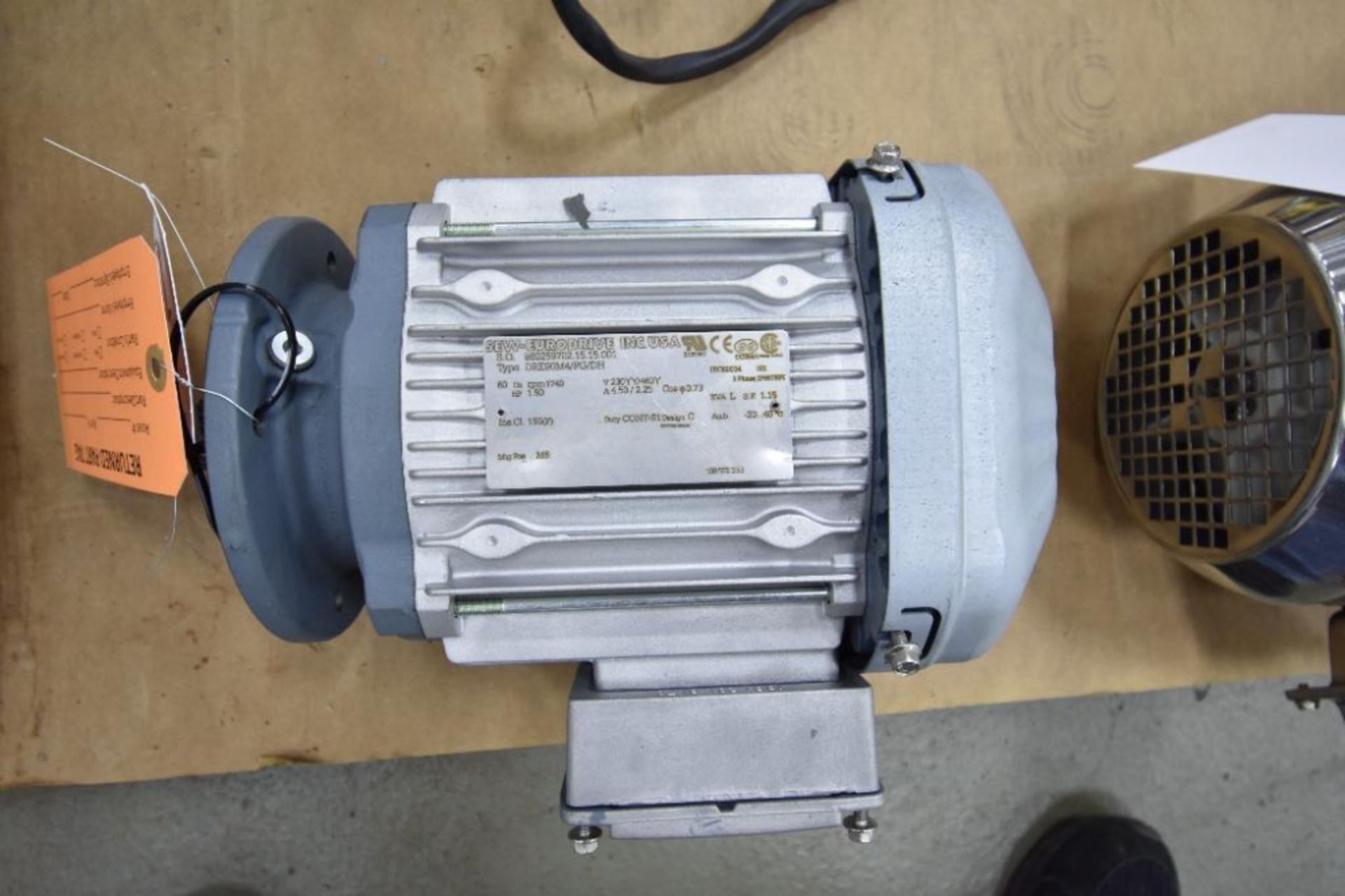 Sew-Eurodrive Motor S:n 816259702.15.15001 3 phase - Image 2 of 4