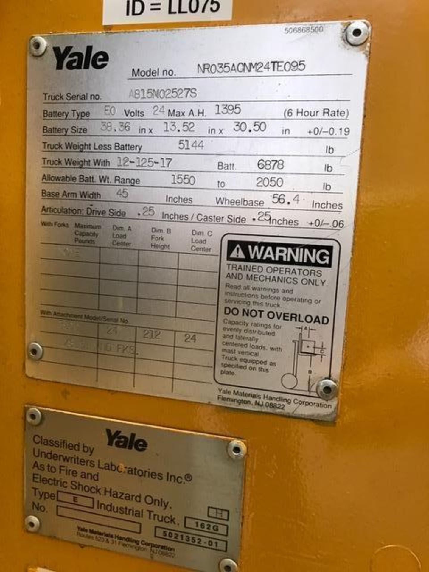 Yale Standing Lift - Image 2 of 2