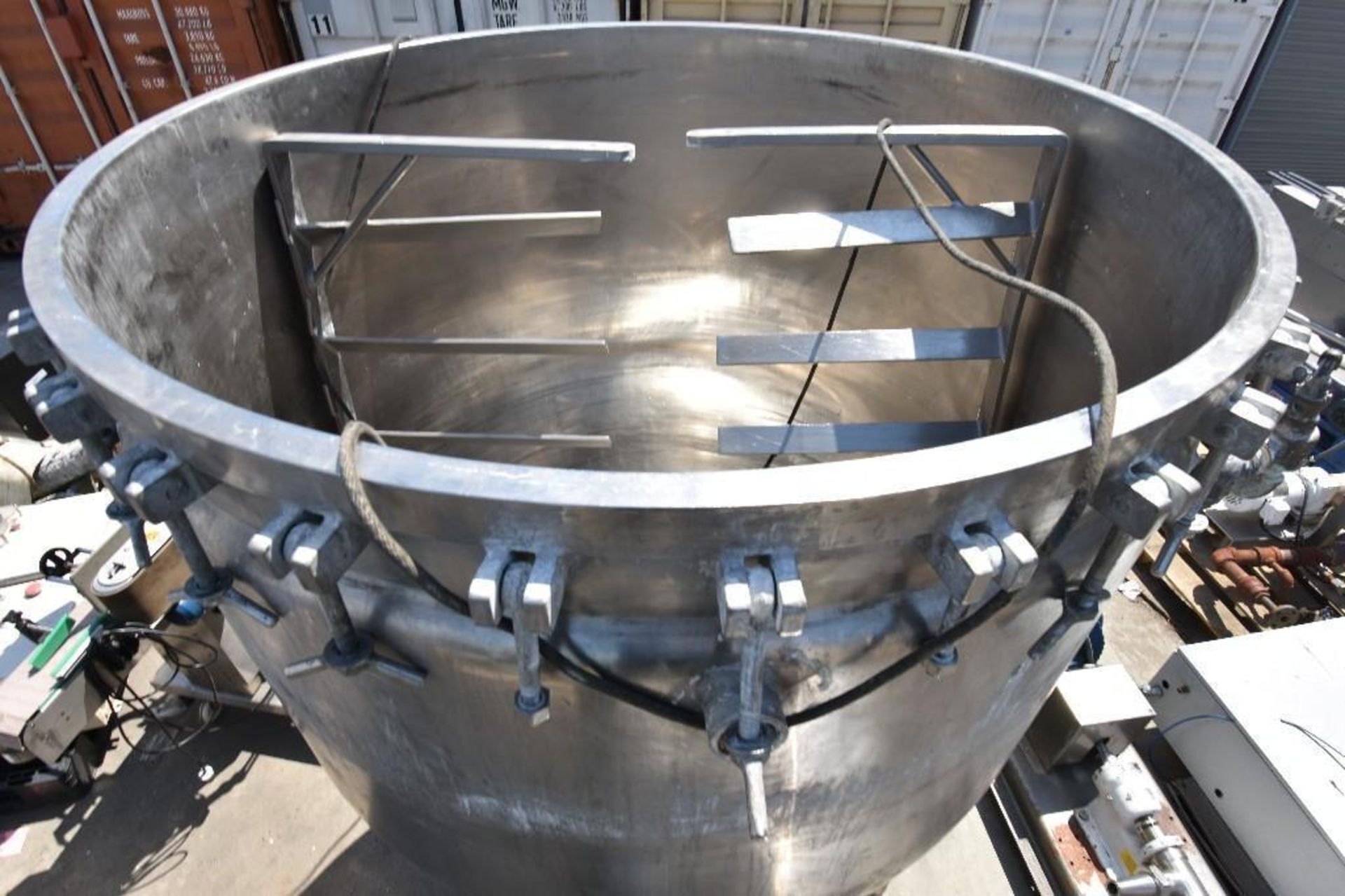 Pardo & Sons 500 Gallon Vacuum Jacketed Tank - Image 3 of 6