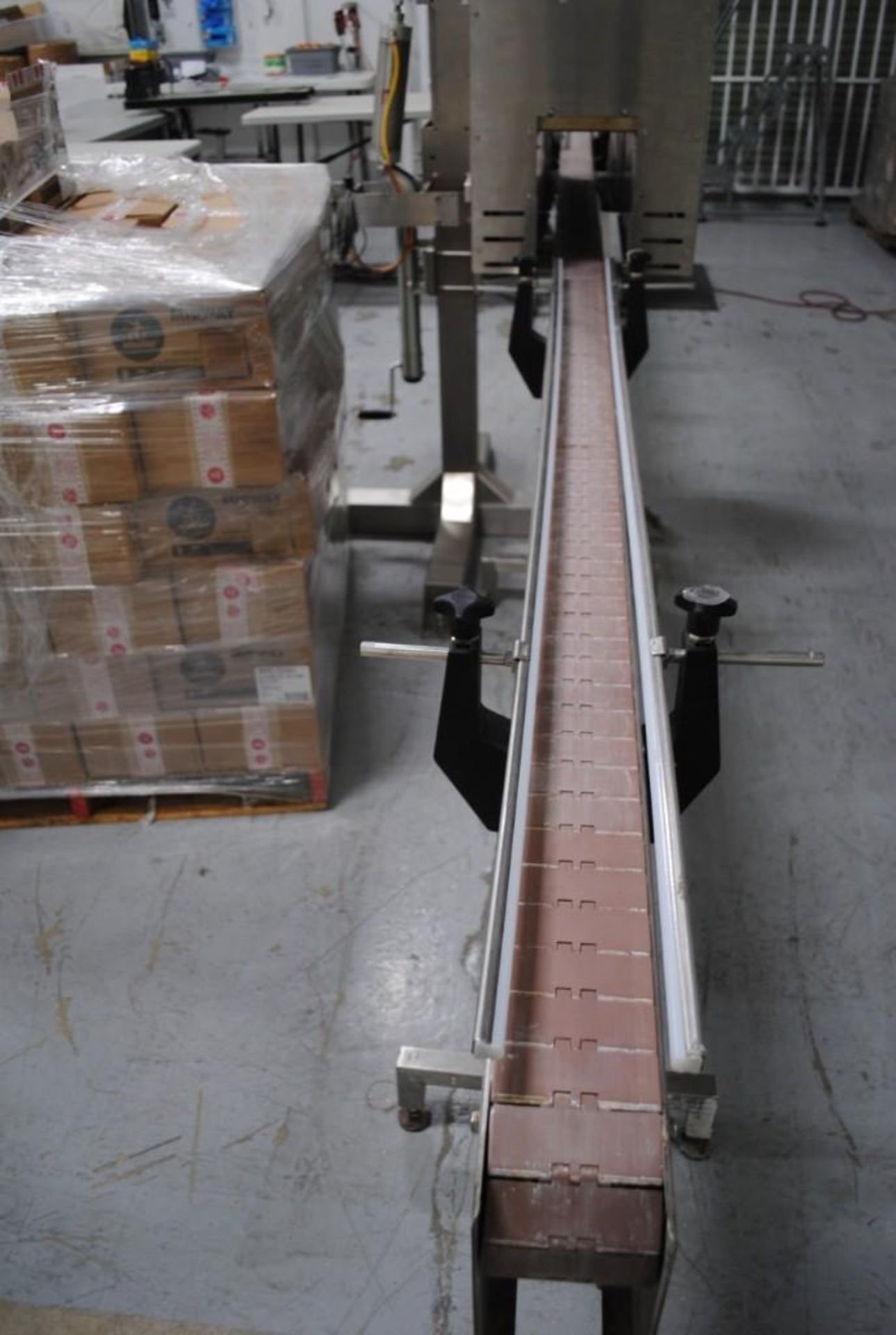 4" x 10" Stainless Conveyor