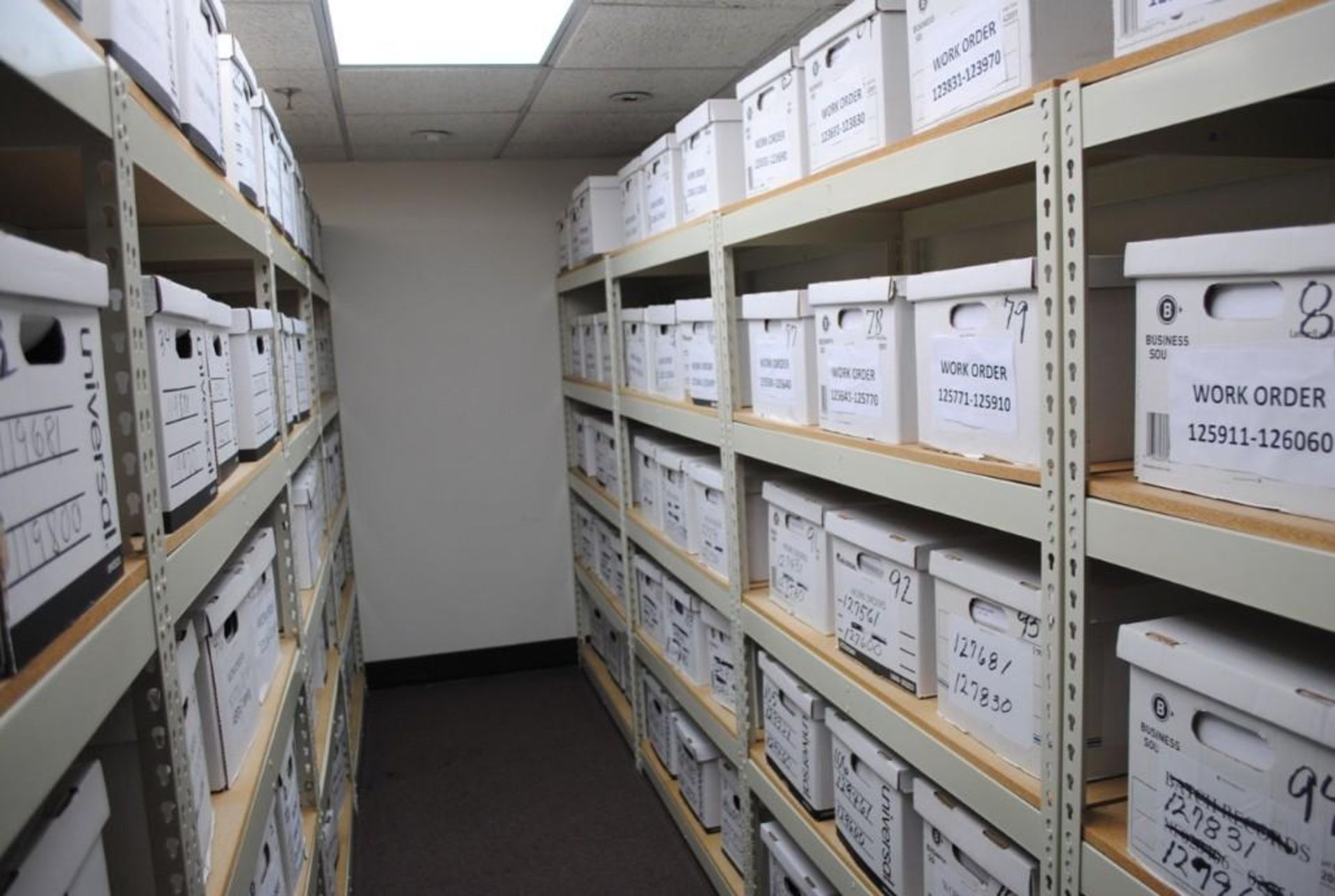 Office Furniture in storage room. - Image 8 of 37