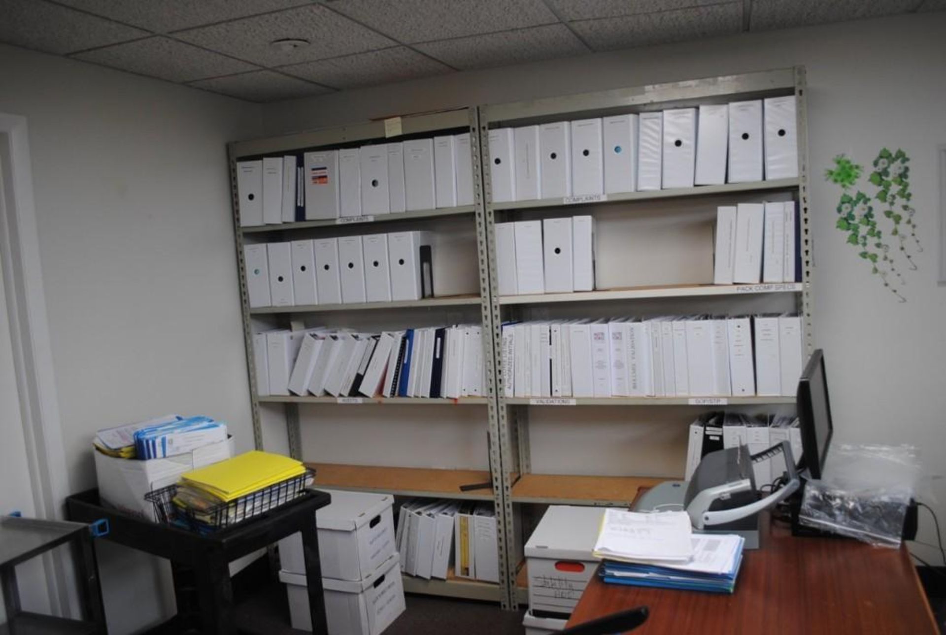 Office Furniture in storage room. - Image 36 of 37