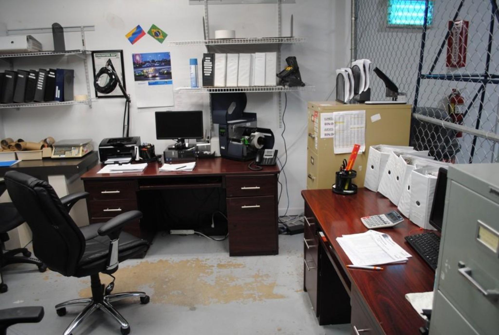 Two Desks and File Cabinets - Image 5 of 7