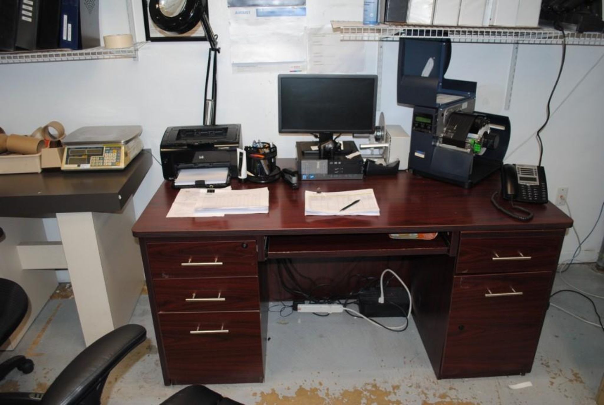 Two Desks and File Cabinets - Image 7 of 7