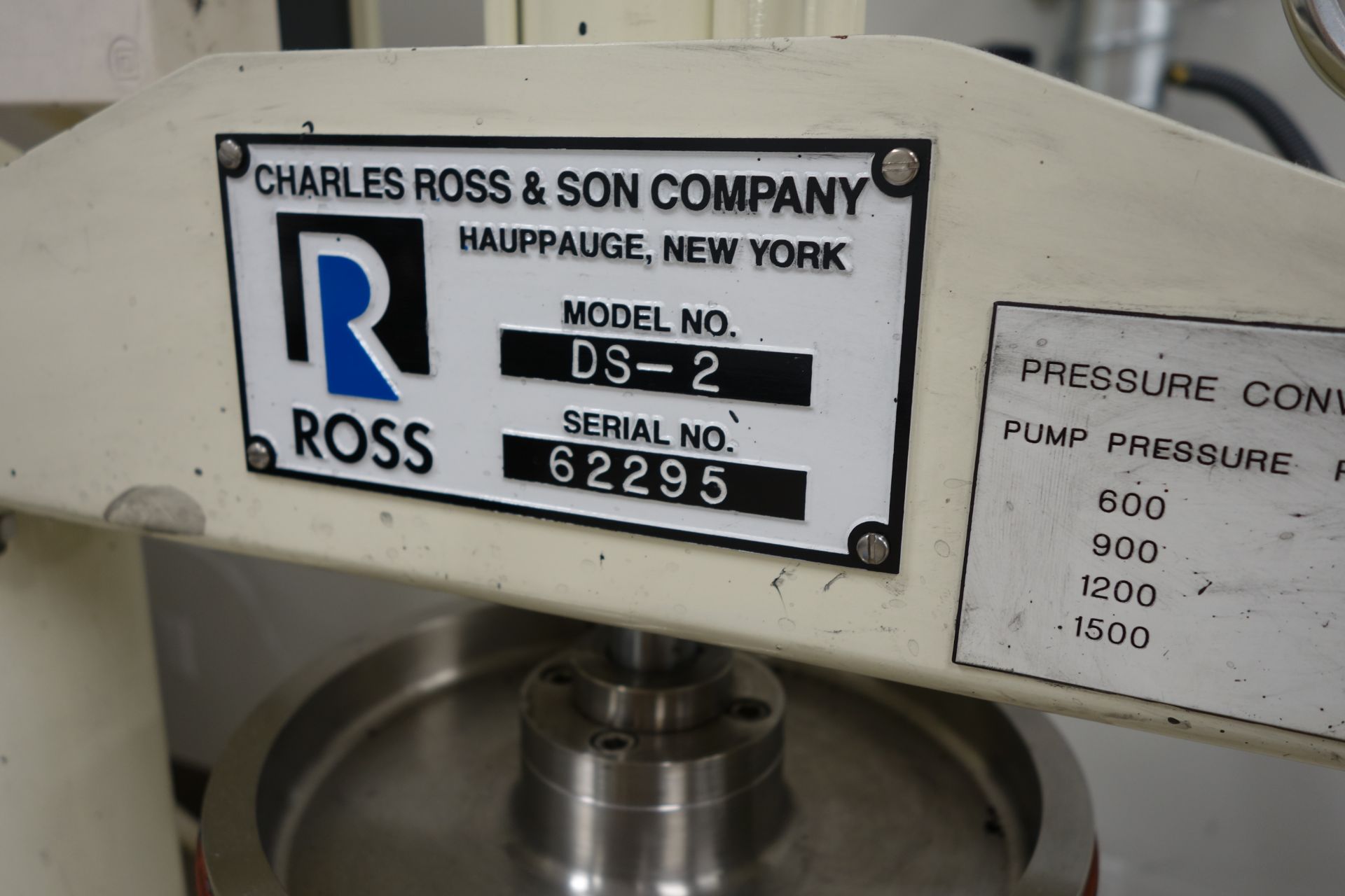 Ross Vacuum Planetary Mixer 2 gallon - Image 2 of 19