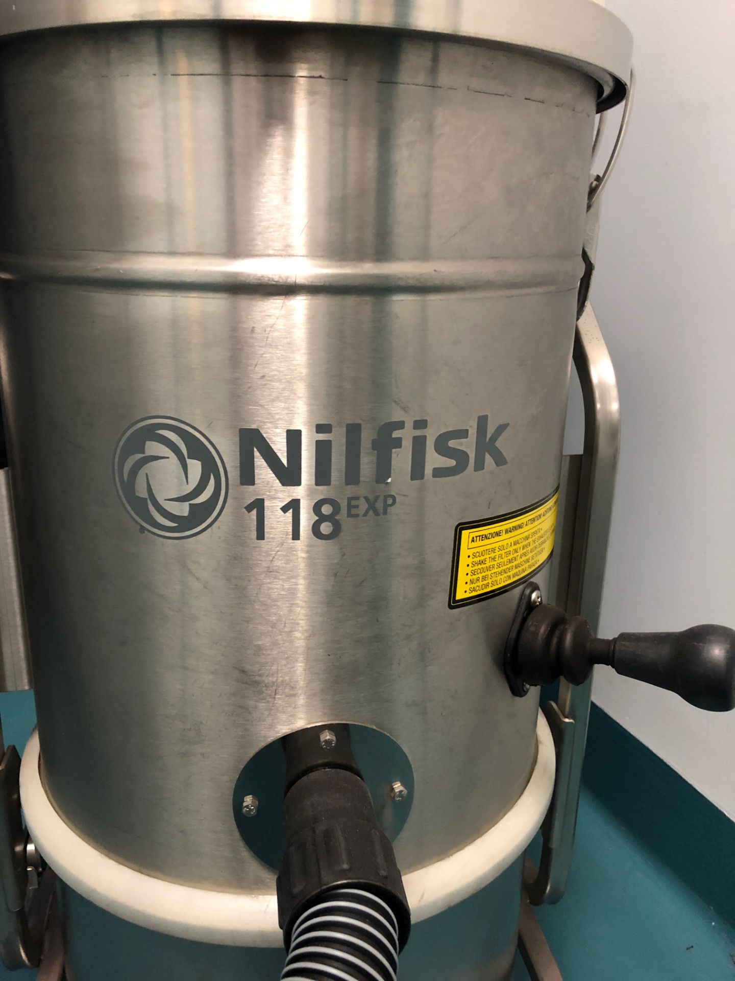 NilFisk 118 EXP Hepa Vacuum