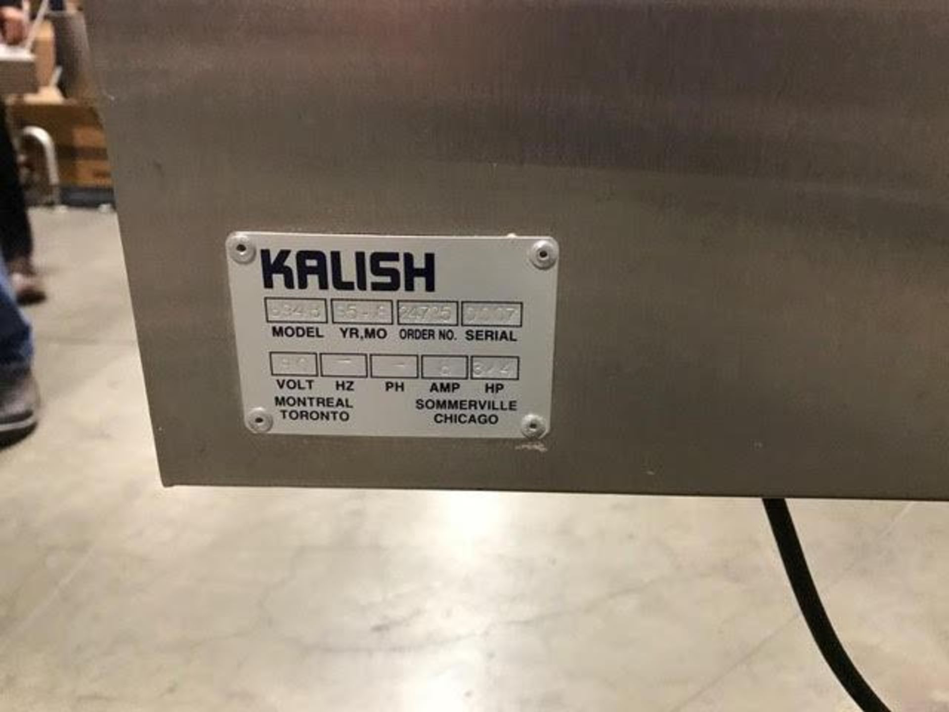 Kalish Monoblock Packaging Line for Tablets and Capsules - Image 50 of 51