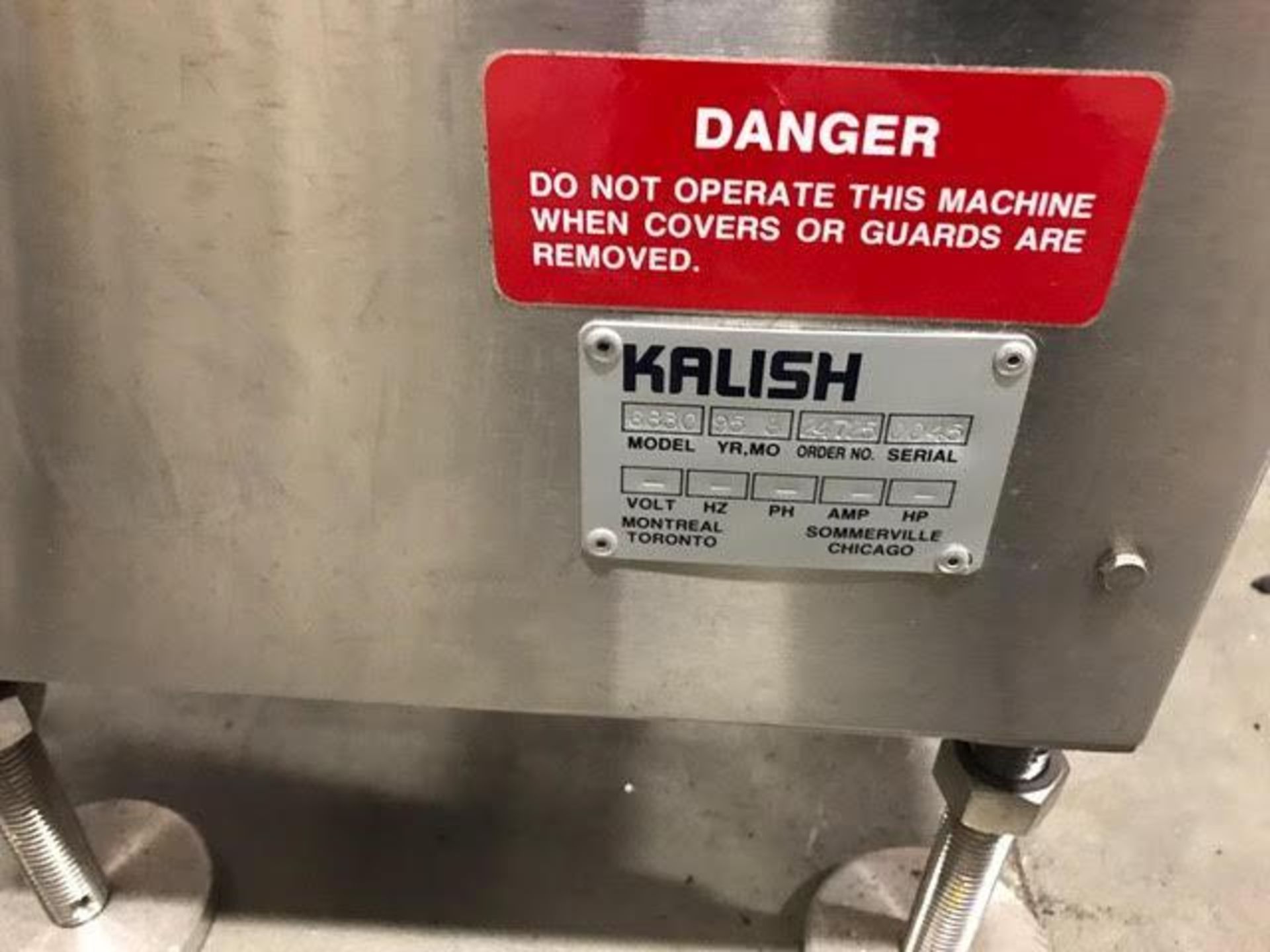 Kalish Monoblock Packaging Line for Tablets and Capsules - Image 46 of 51