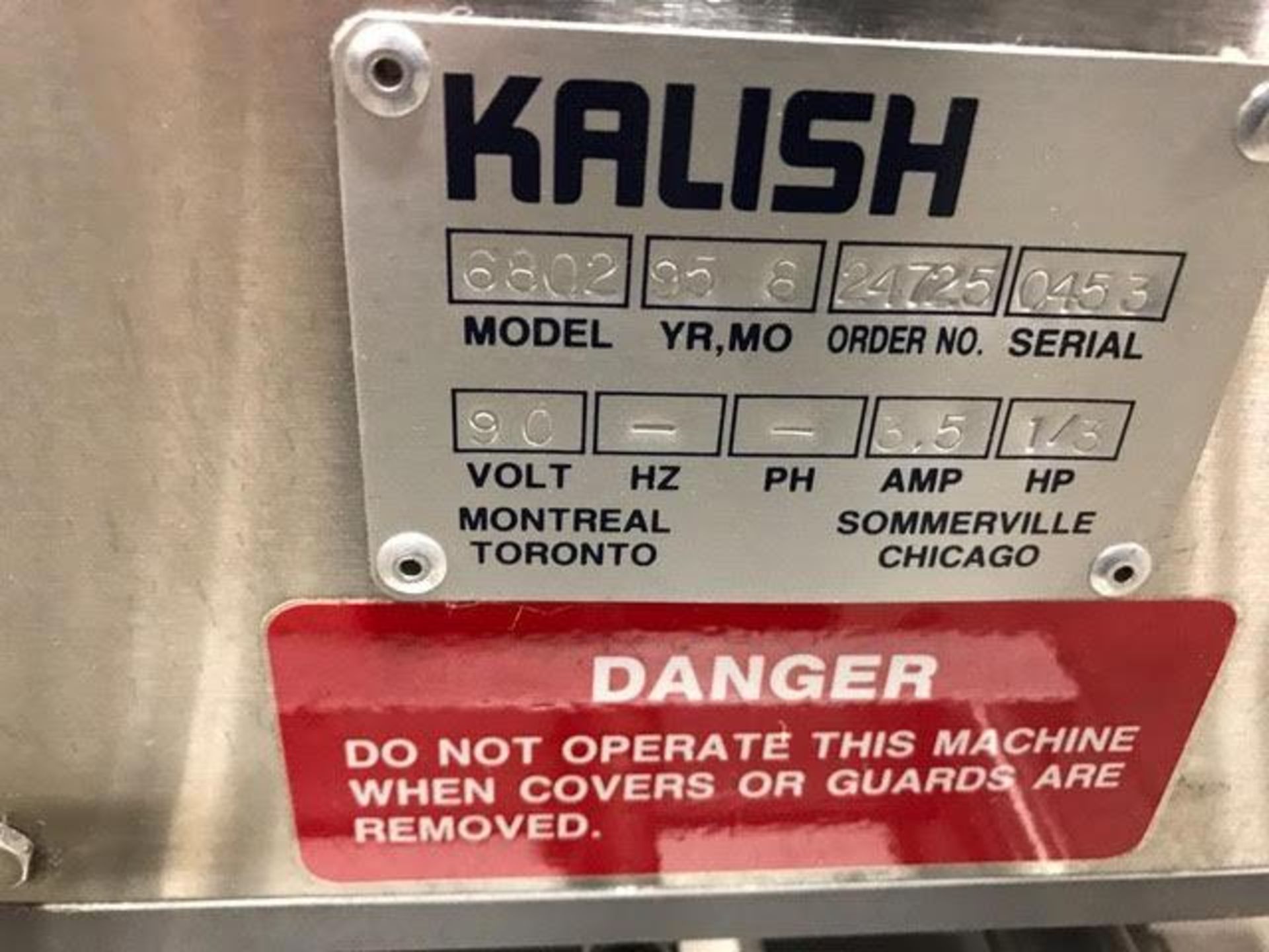 Kalish Monoblock Packaging Line for Tablets and Capsules - Image 48 of 51