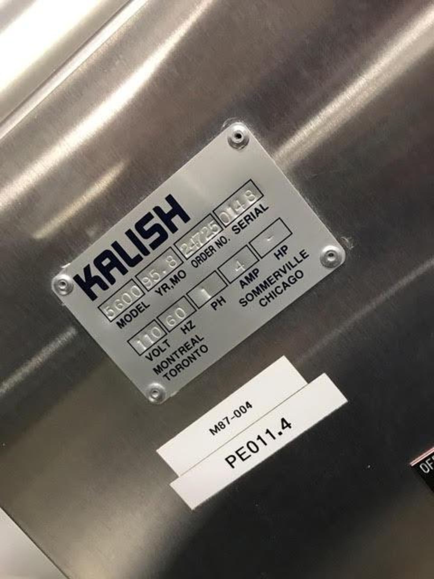 Kalish Monoblock Packaging Line for Tablets and Capsules - Image 38 of 51