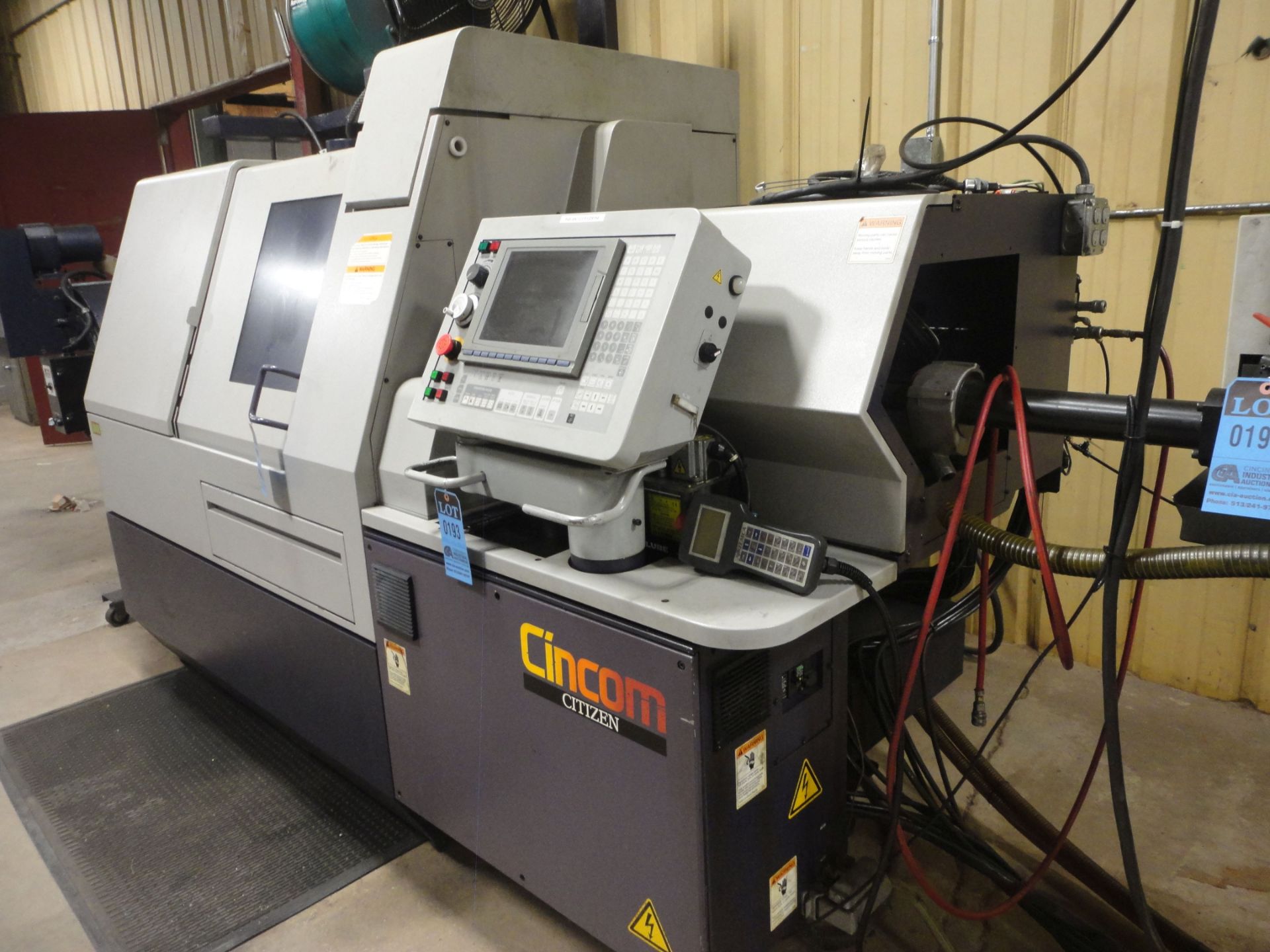 2004 CITIZEN CINCOM MODEL L-32 VII SWISS TYPE CNC SCREW MACHINE; S/N V13180 **SUBJECT TO OVERALL BID - Image 6 of 16