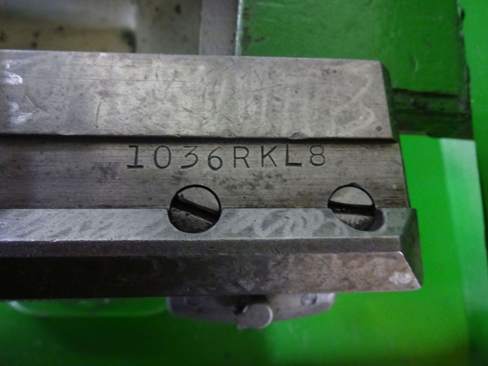 10" X 30" SOUTH BEND ENGINE LATHE; S/N 1036RKL8, COLLET CHUCK, STEADY REST, TOOLHOLDER - Image 7 of 7