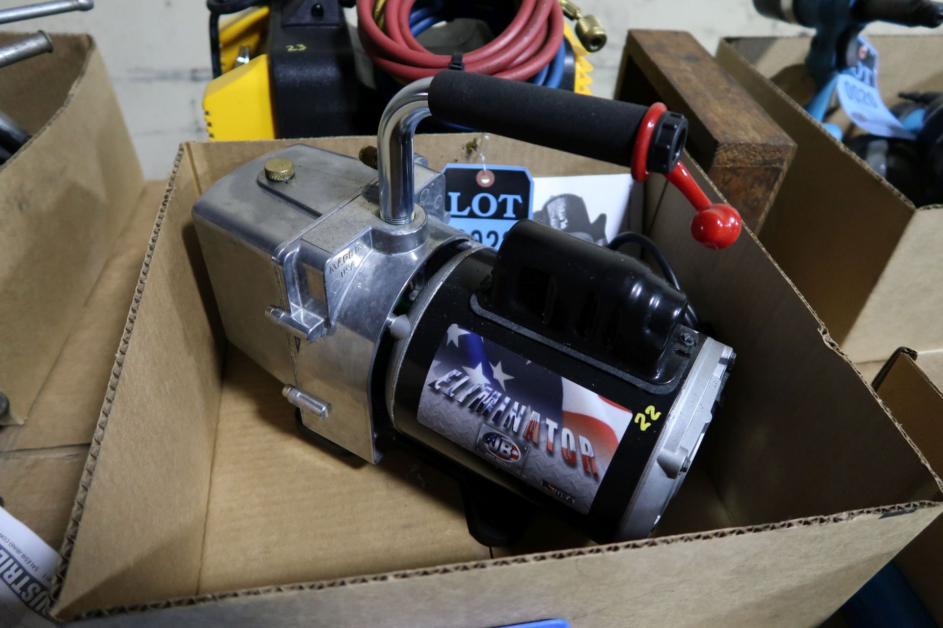 JB INDUSTRIES "ELIMINATOR" SERIES VACUUM PUMP