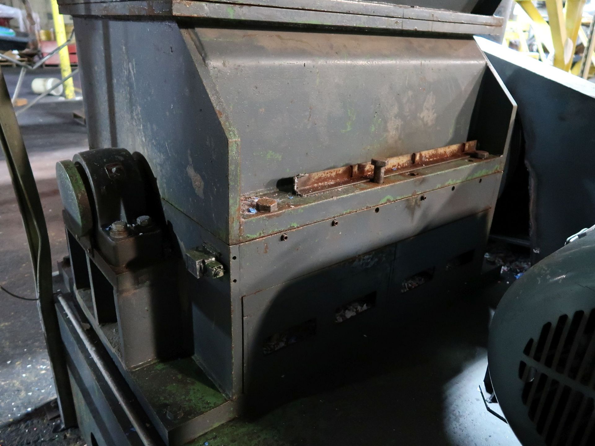 60 HP / 37" X 25" ALLSTEELE MODEL 2537 GRANULATOR; S/N 10747, WITH BLOWER DISCHARGE - Image 9 of 9