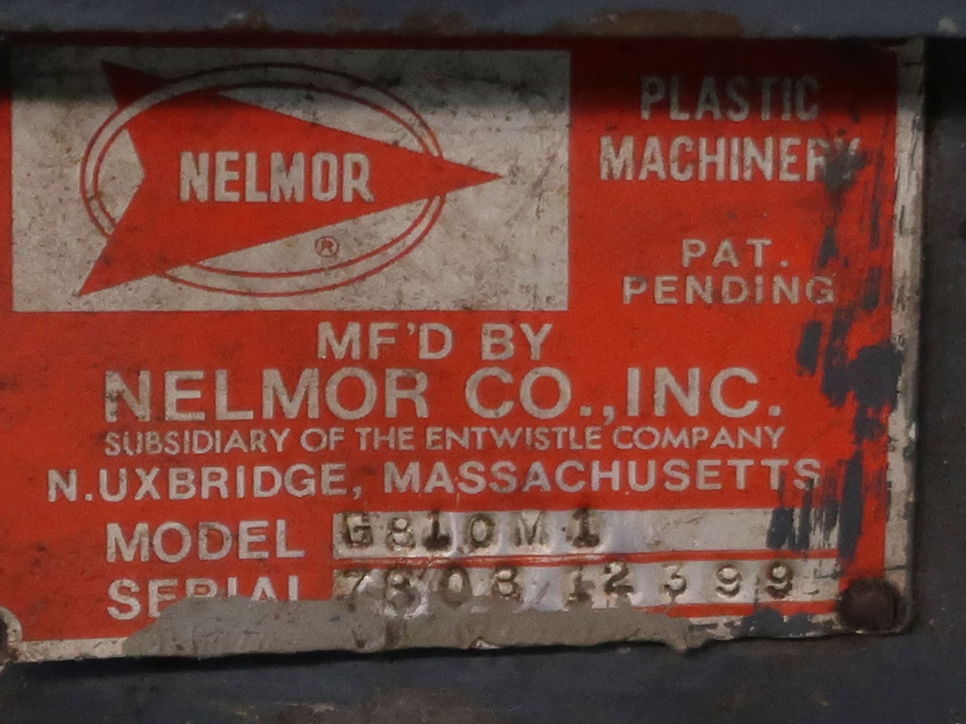 10" X 10" NELMOR MODEL GS10 GRANULATOR - Image 2 of 2