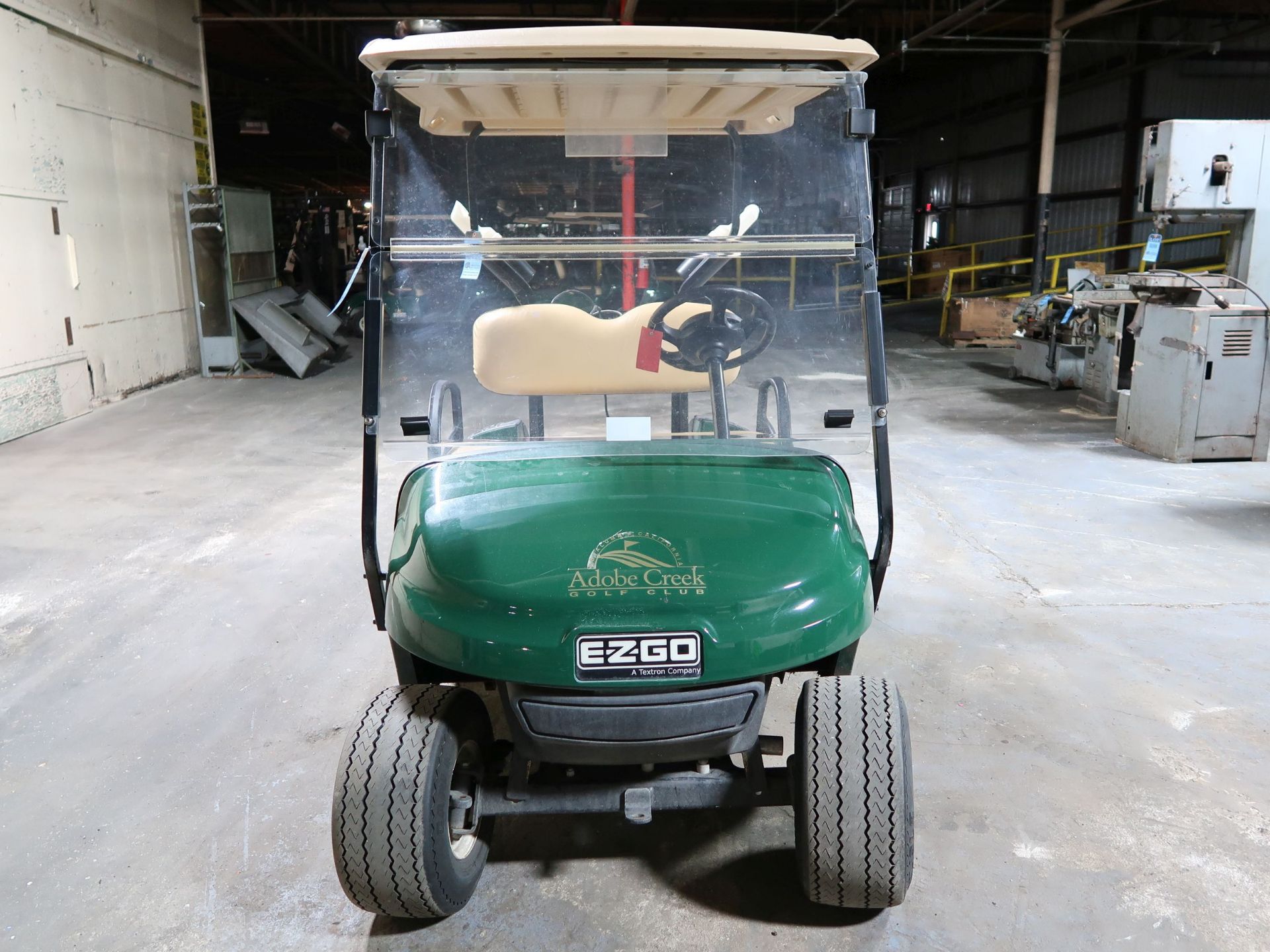 EZ-GO ELECTRIC GOLF CART WITH CHARGER, 48 VOLT - Image 8 of 10