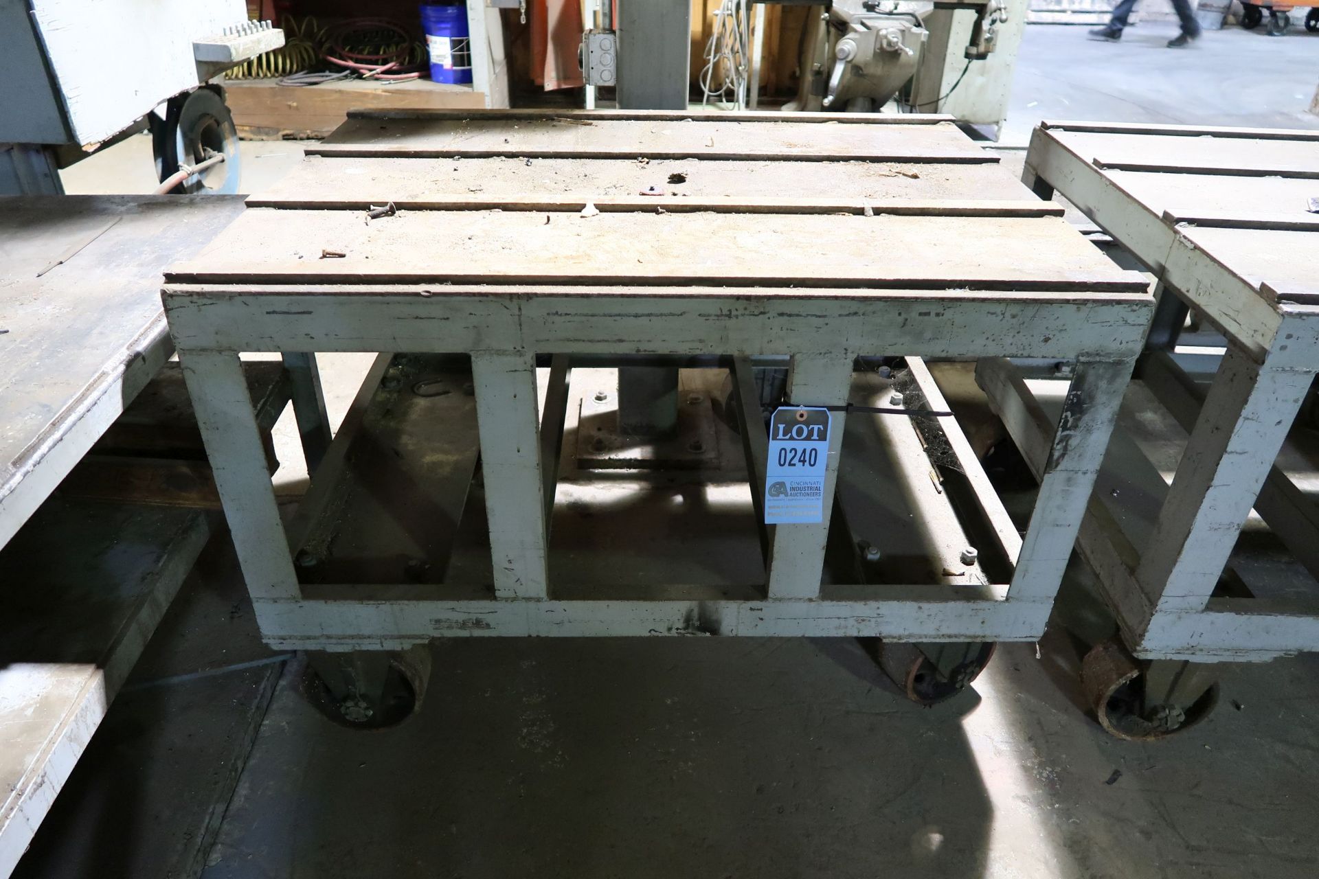 36" X 48" HD STEEL DIE REPAIR CART