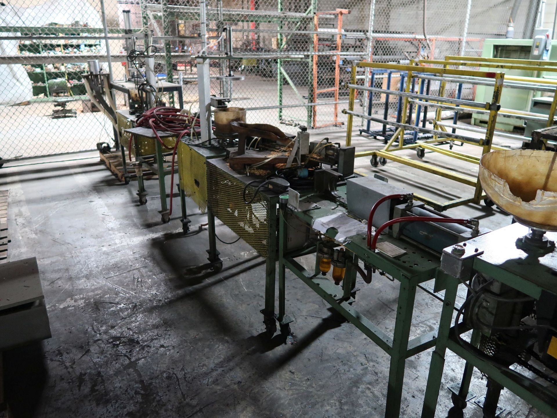 (LOT) ROW OF OUT OF SERVICE ASSEMBLY MACHINES - Image 5 of 6