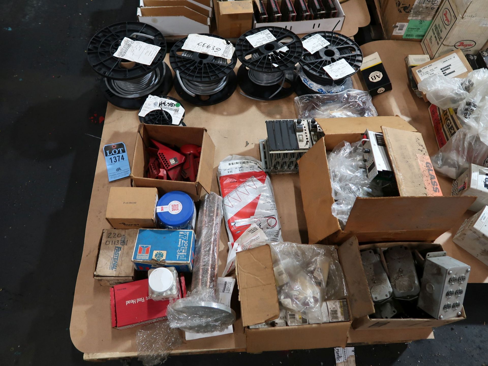 (LOT) WIRE, HARDWARE, ELECTRONICS