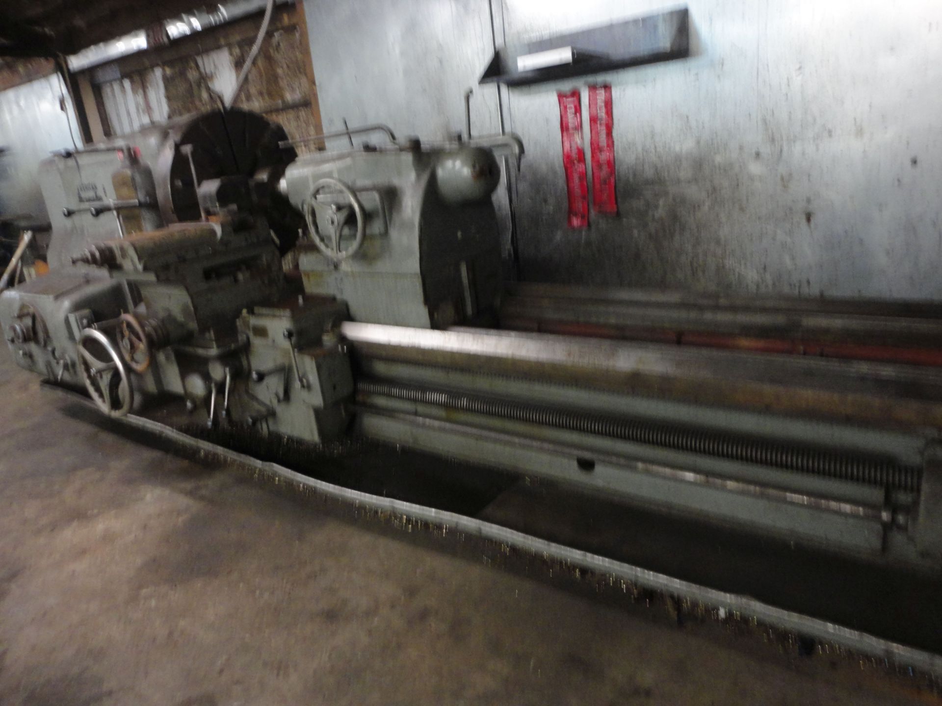 46" X 84" AMERICAN PACEMAKER ENGINE LATHE; S/N N/A, 46" SWING OVER BED, 30" SWING OVER CROSS - Image 5 of 10