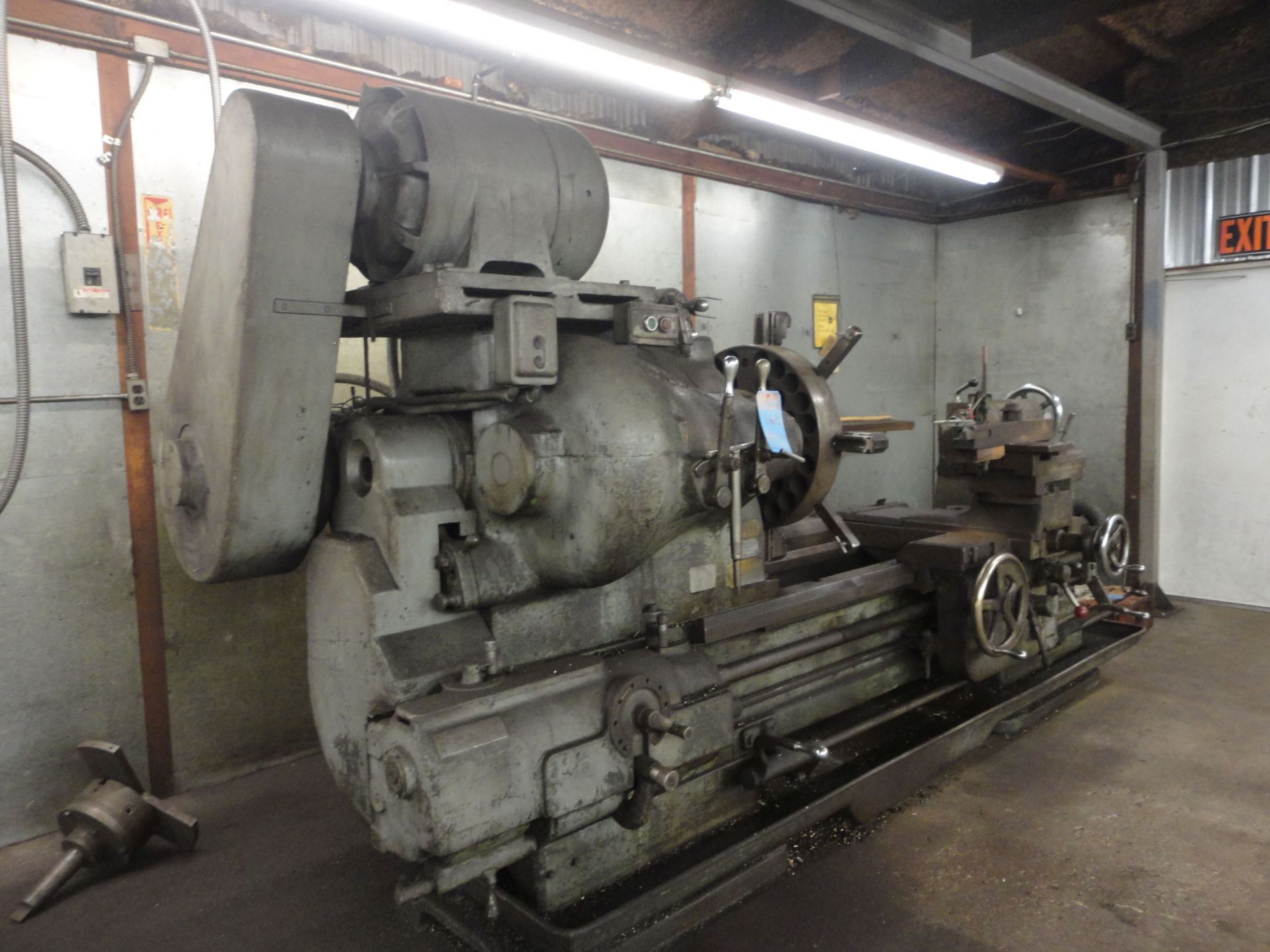 25" X 54" BOYE & EMMES ENGINE LATHE; S/N E119 - Image 9 of 12