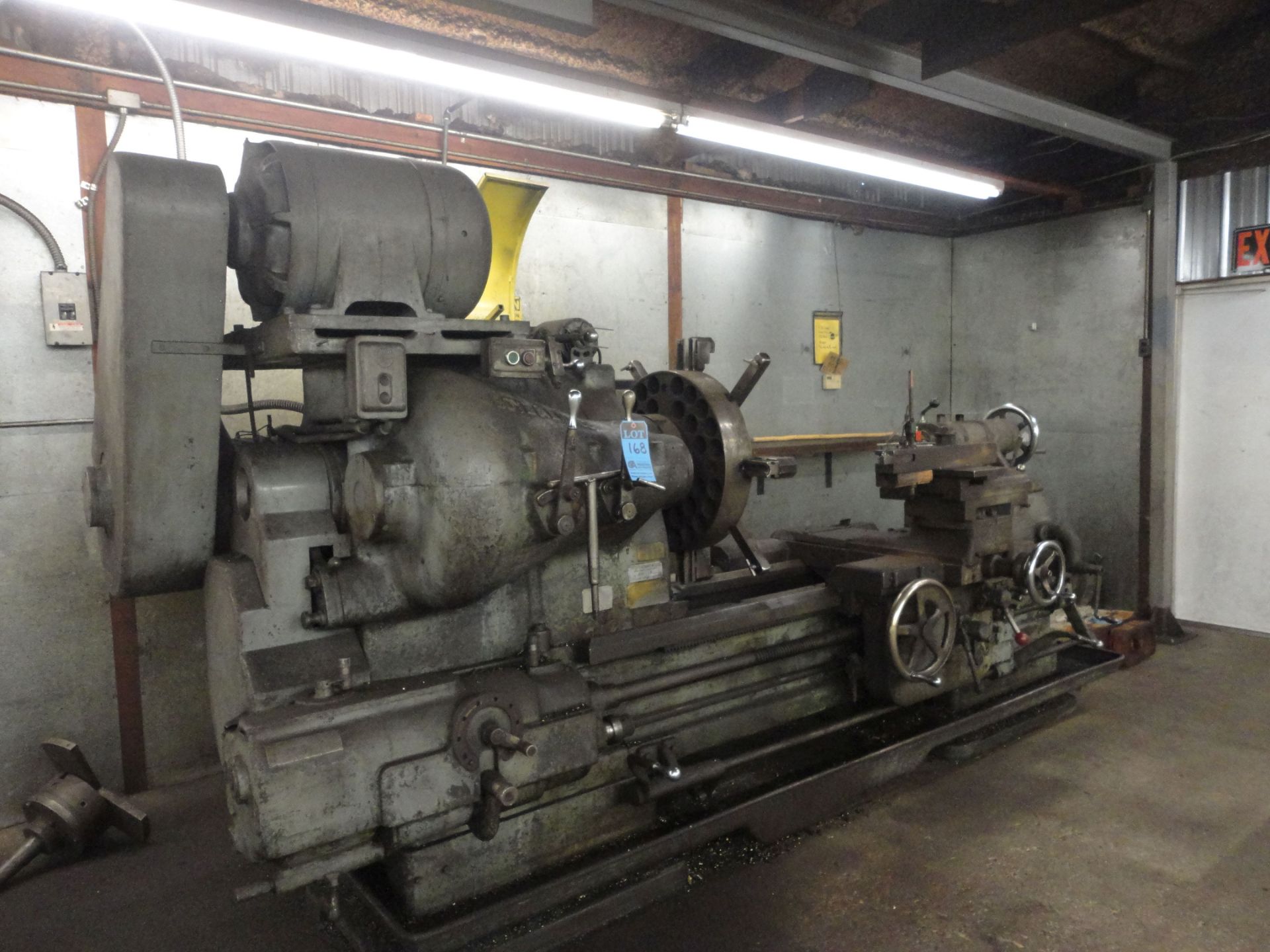 25" X 54" BOYE & EMMES ENGINE LATHE; S/N E119 - Image 2 of 12