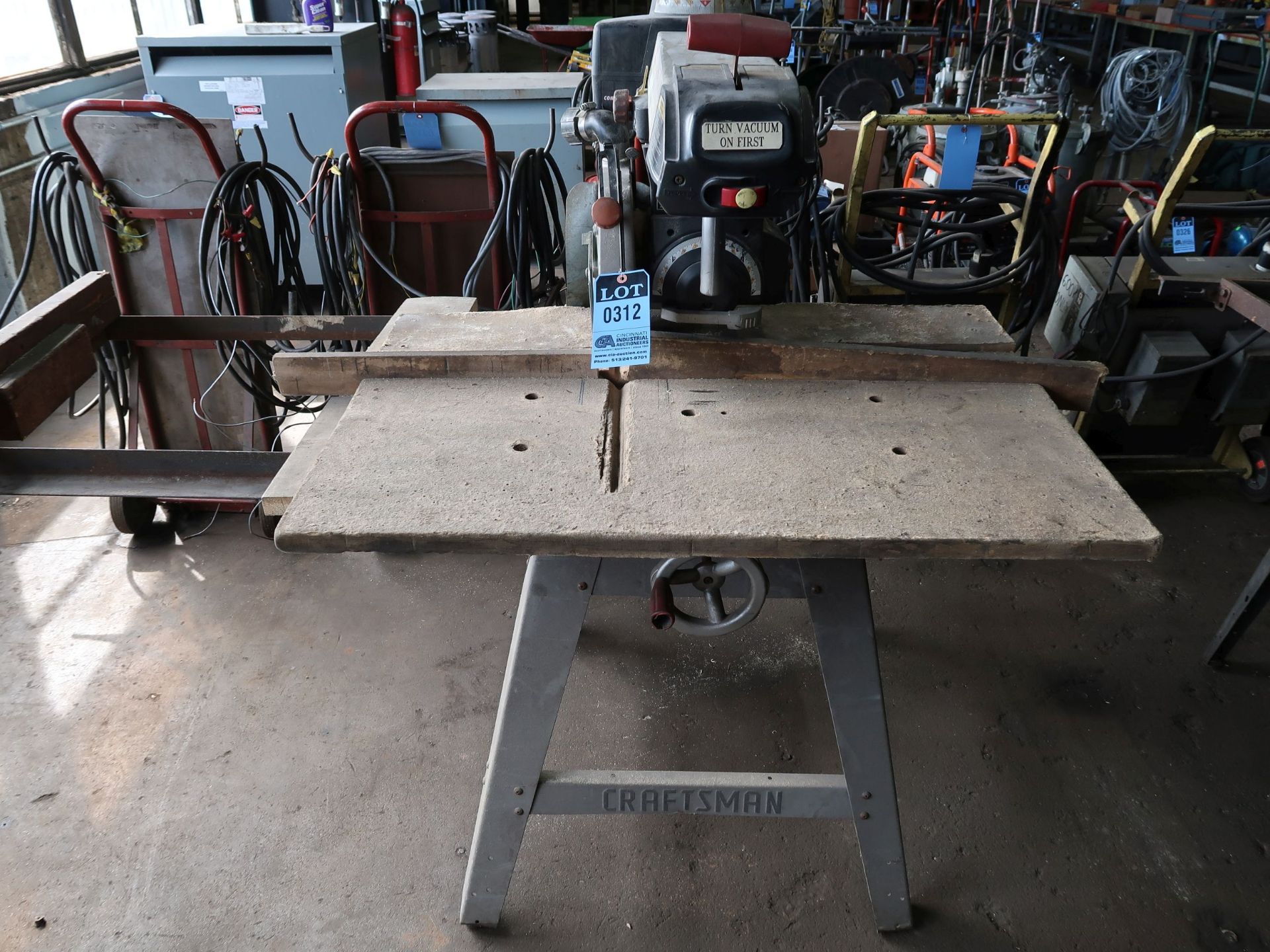 10" CRAFTSMAN RADIAL ARM SAW