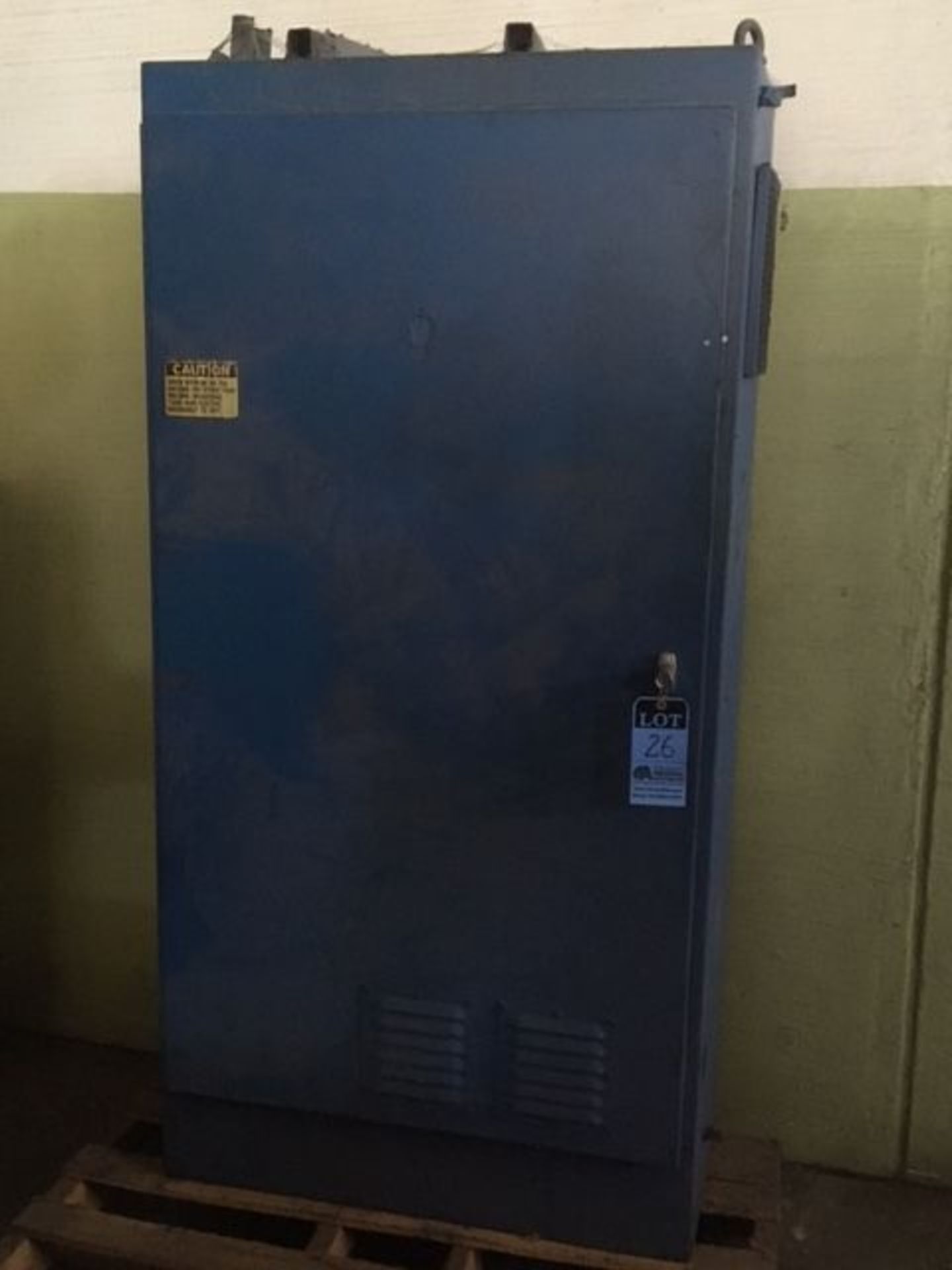 36" WIDE X 72" HIGH STEEL ELECTRICAL CABINET