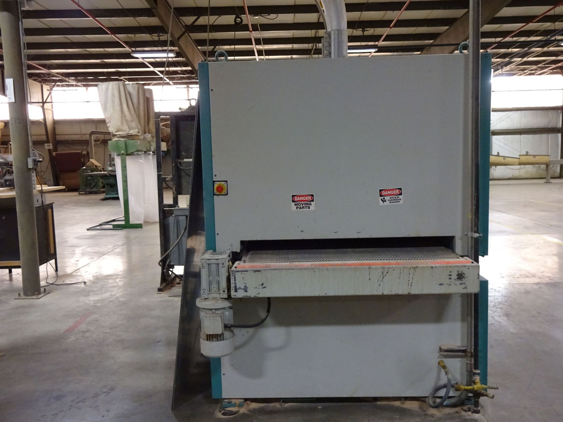 43" HOLZ-HER KUNDIG MODEL DUPLEX 43-RR WIDE BELT SANDER; S/N 25864, 42.75 KW MOTOR, CONVEYOR - Image 3 of 13