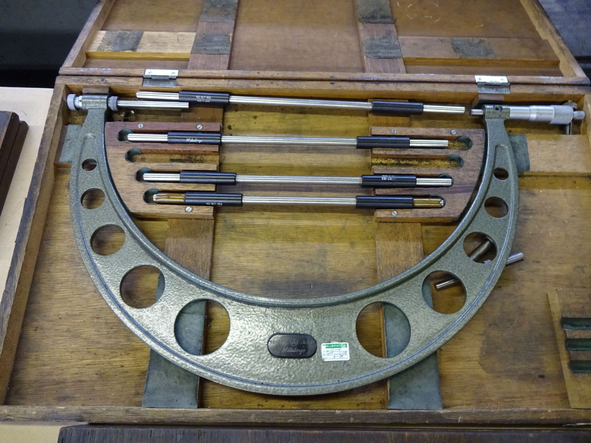 12"-16" MITUTOYO OUTSIDE MICROMETER